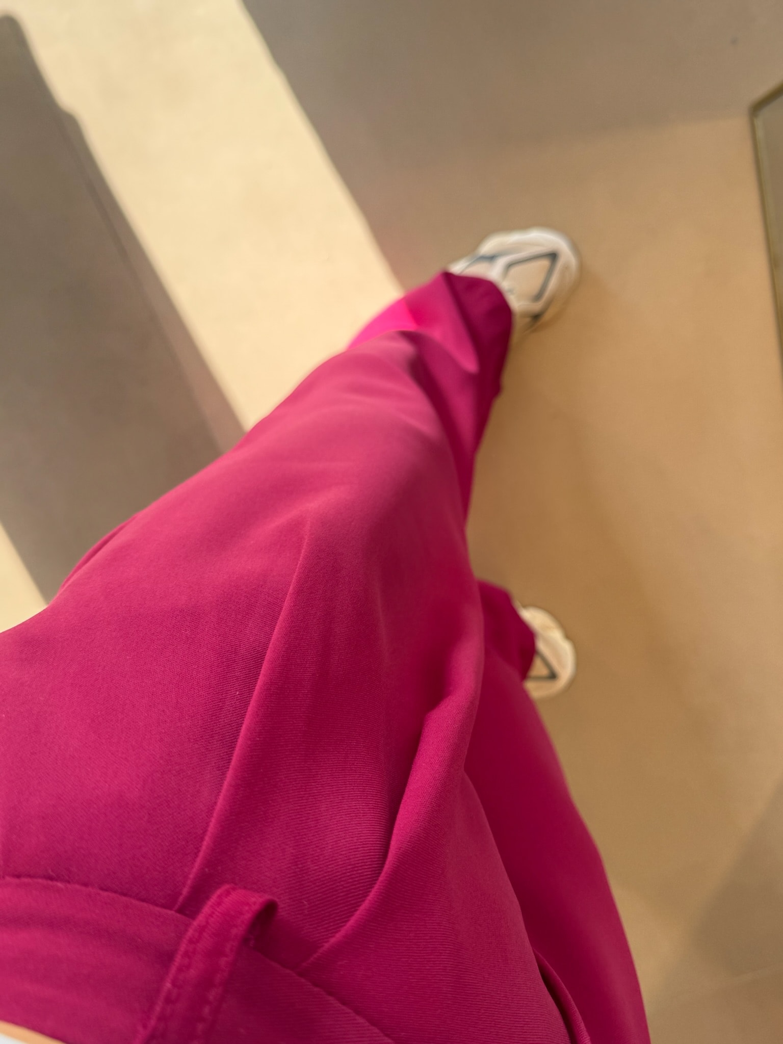 Pileli Palazzo Pantolon-Vişne