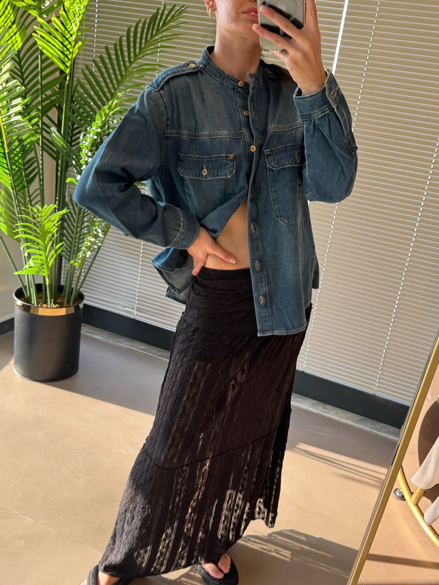 Orijinal Marka Jean Gömlek