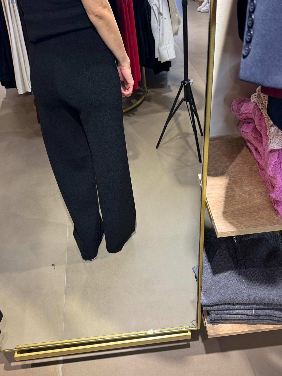 pkyl marka orijinal çelik triko pant-Siyah