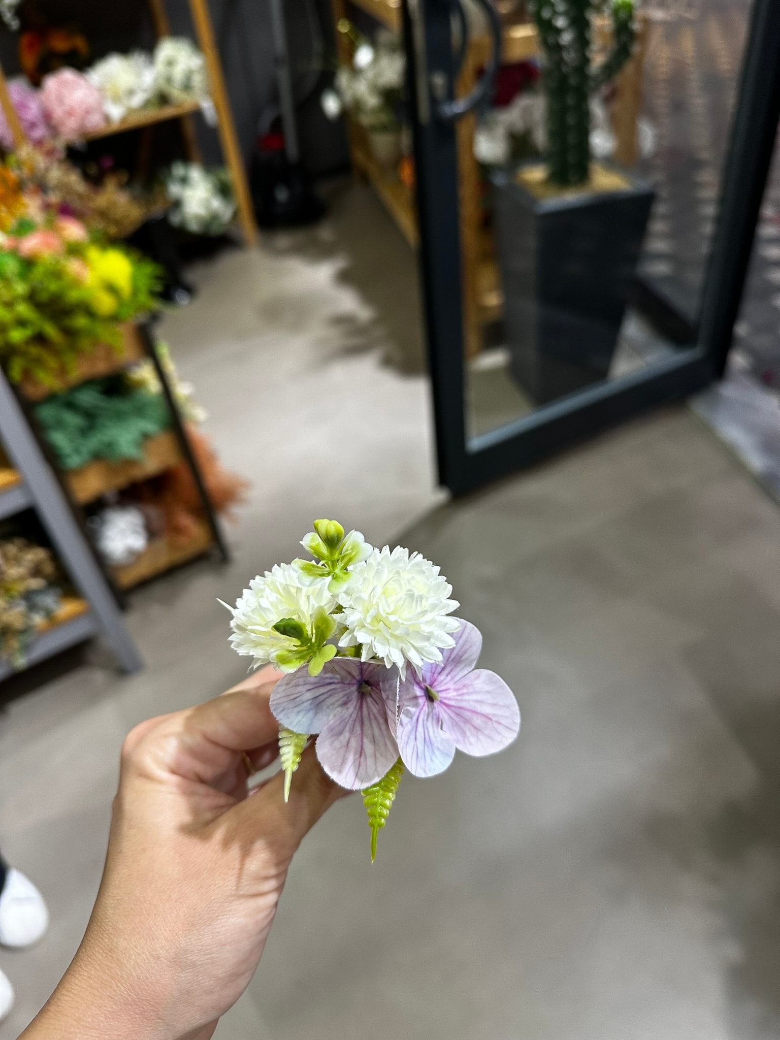 Lila Ortanca Yaka Çiçeği | Açıklamayı Okuyunuz