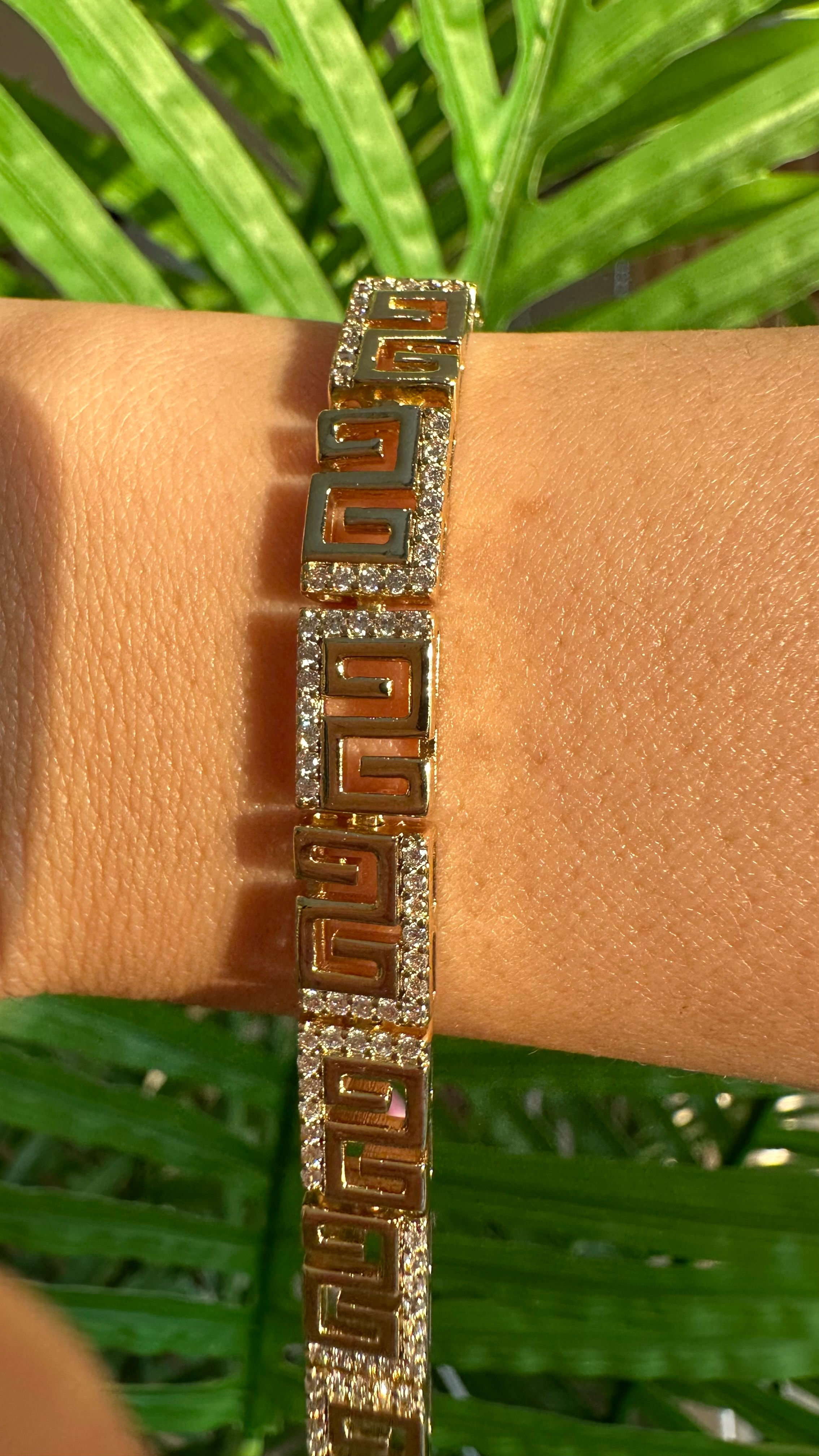 Xupıng Motif İşleme Taş Bileklik