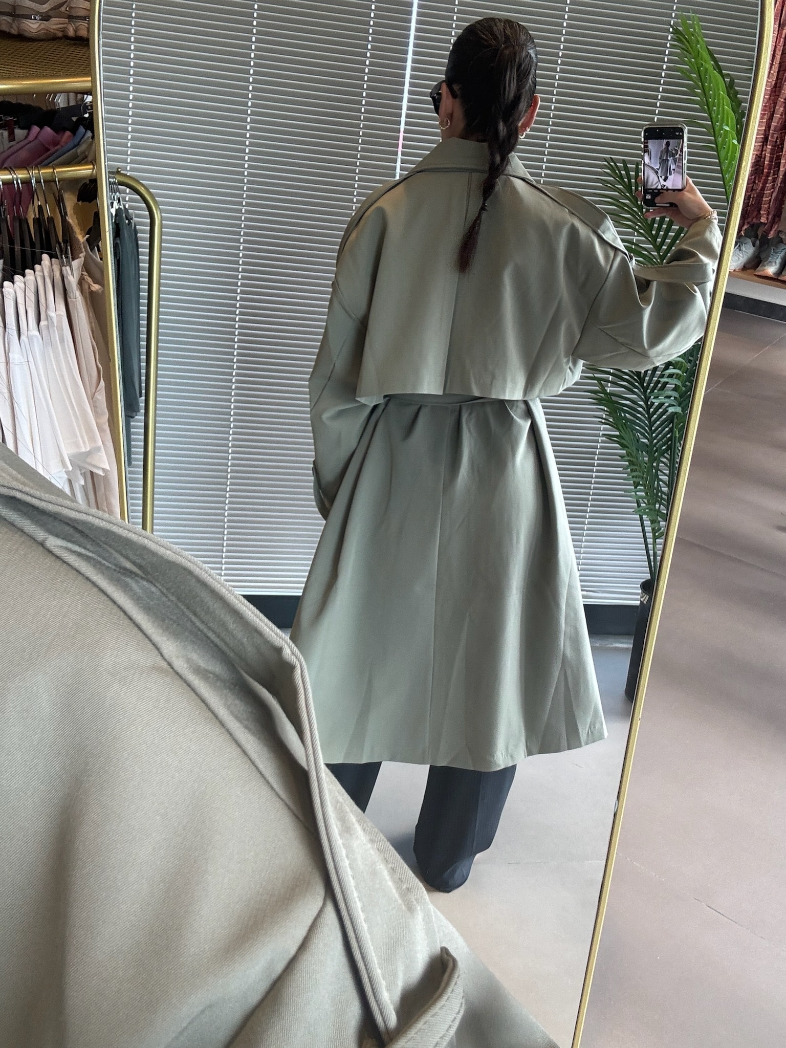 Oversize Trençkot-Premıum Collection