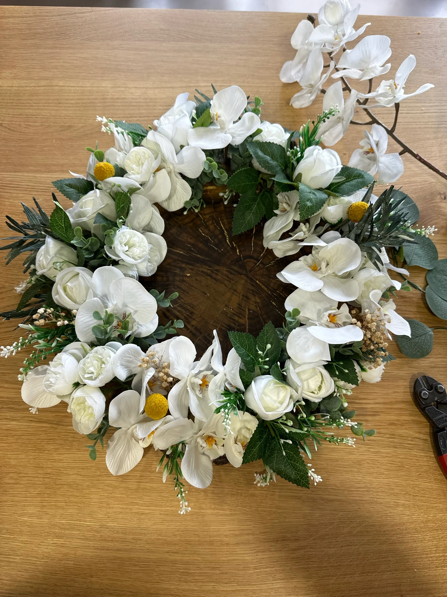 Gül & Orkide Kapı Süsü