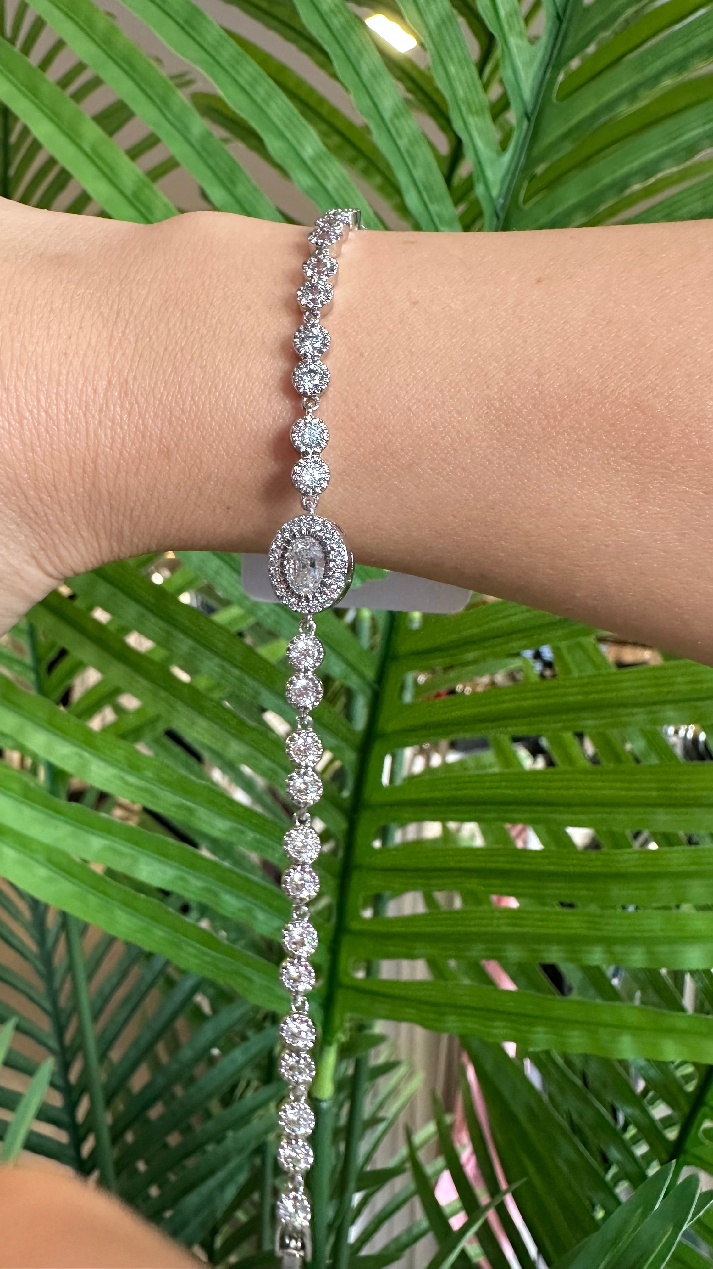 Xupıng Baget Su Yolu Bileklik -Gümüş Renk