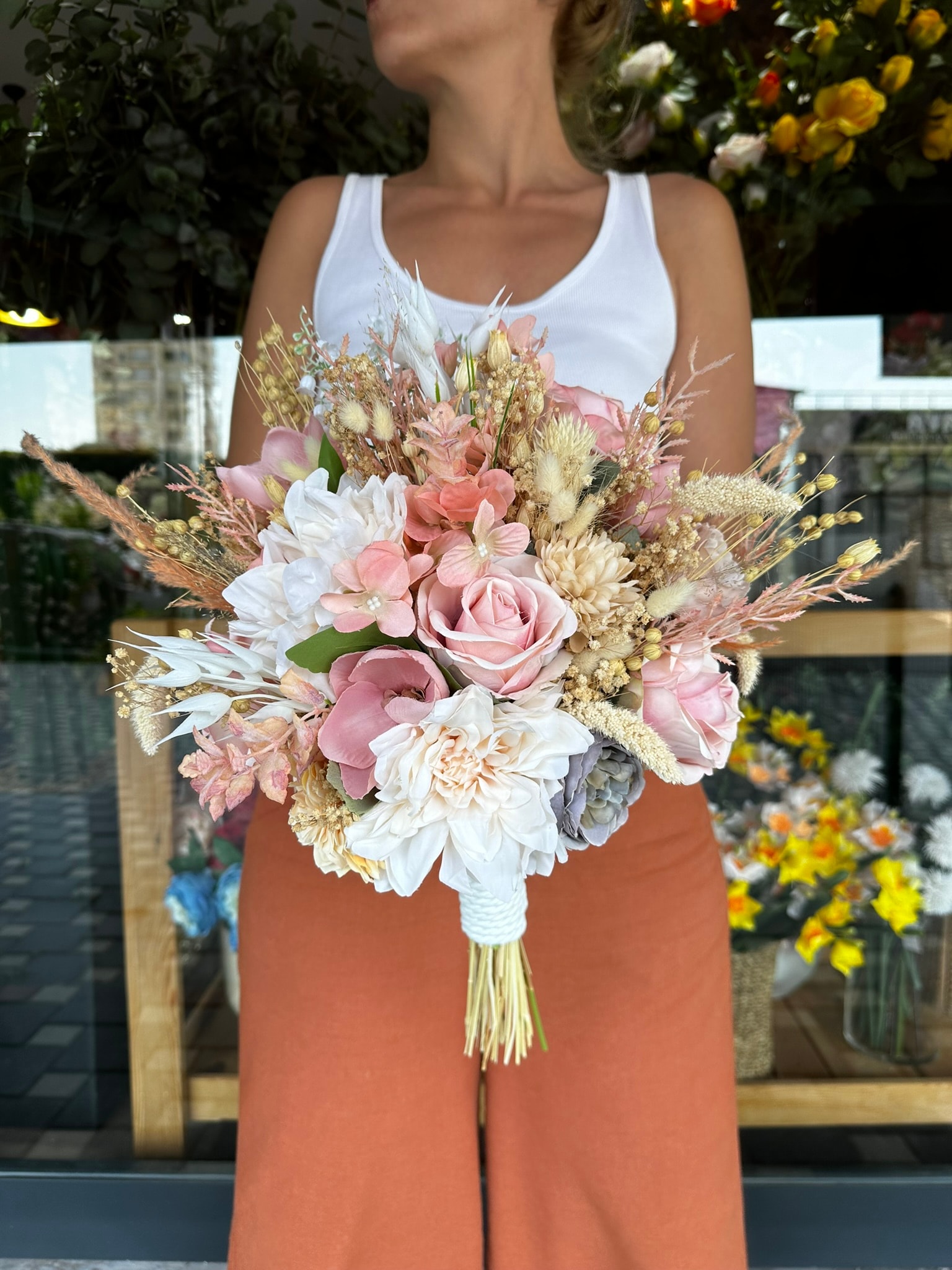 Soft Şoklanmış Gelin Çiçeği |Açıklamayı Okuyunuz