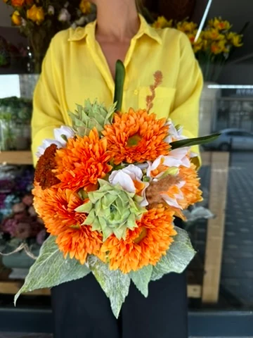 Turuncu Kasımpatı  & Nergis Gelin Çiçeği | Açıklamayı Okuyunuz