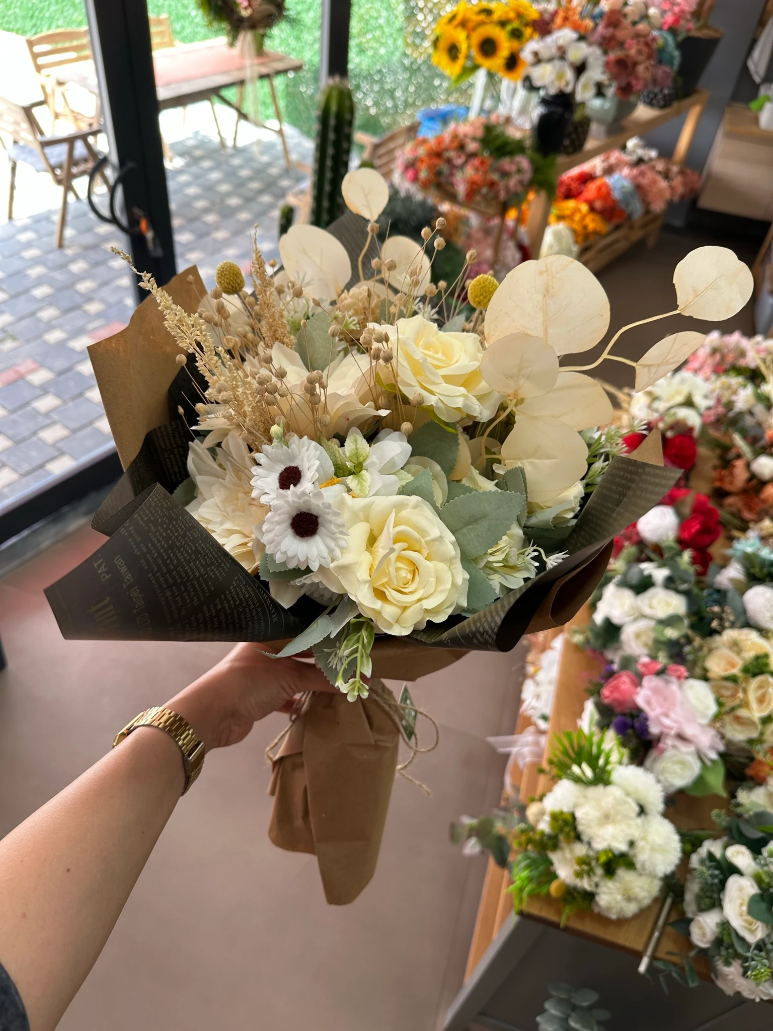 Sarı Gül Aranjmanı S