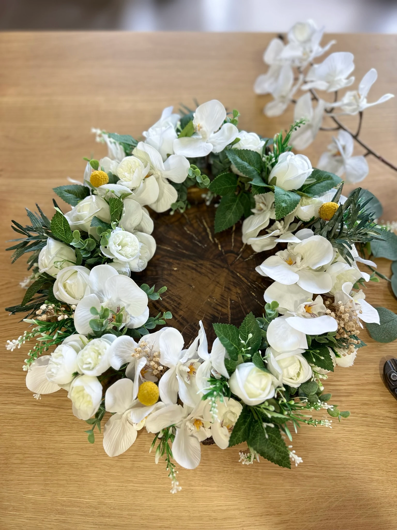 Gül & Orkide Kapı Süsü