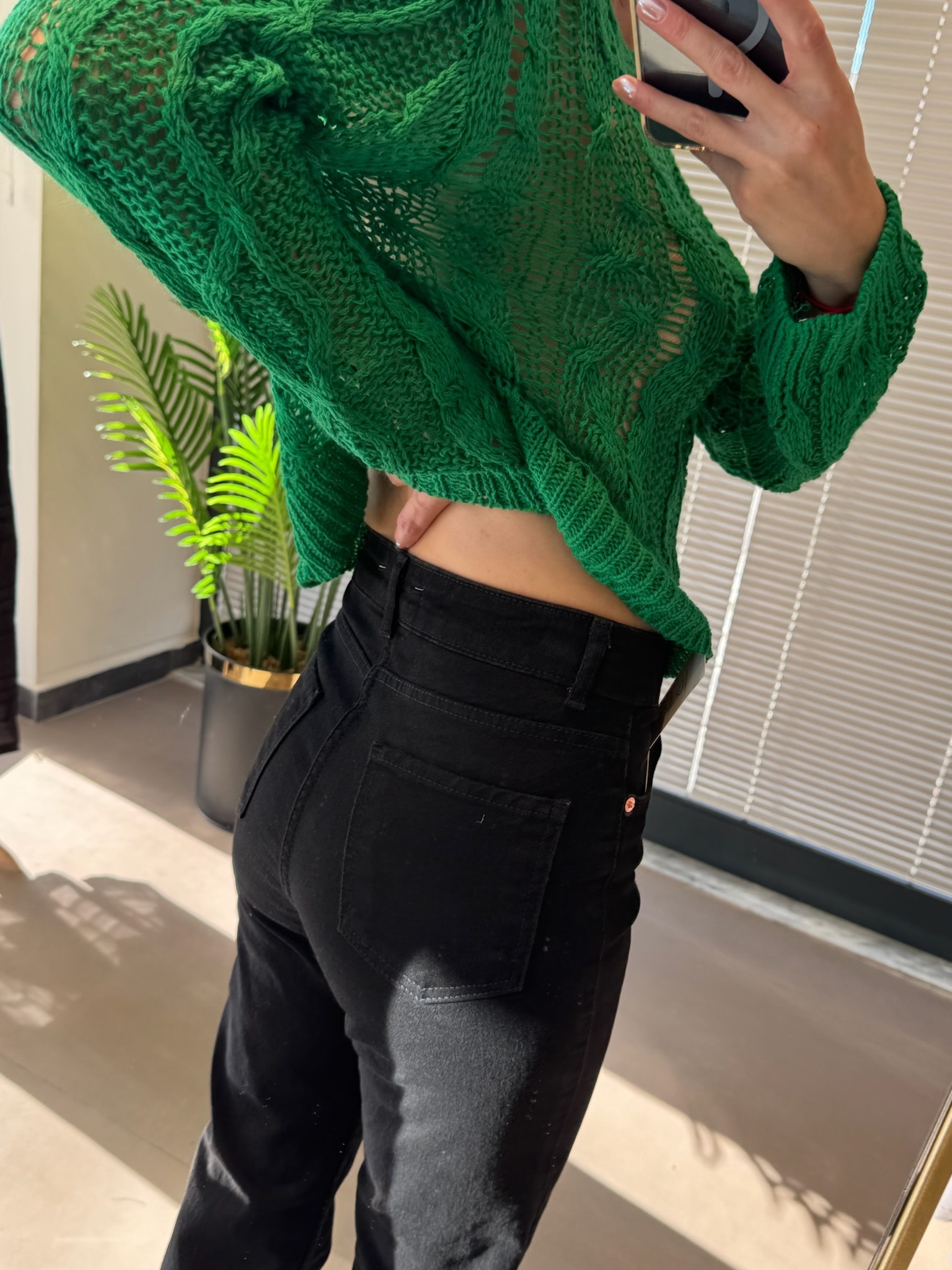 Orijinal Marka | Likralı | Yüksek Bel | Kesik Paça | Bilek Boy Jean