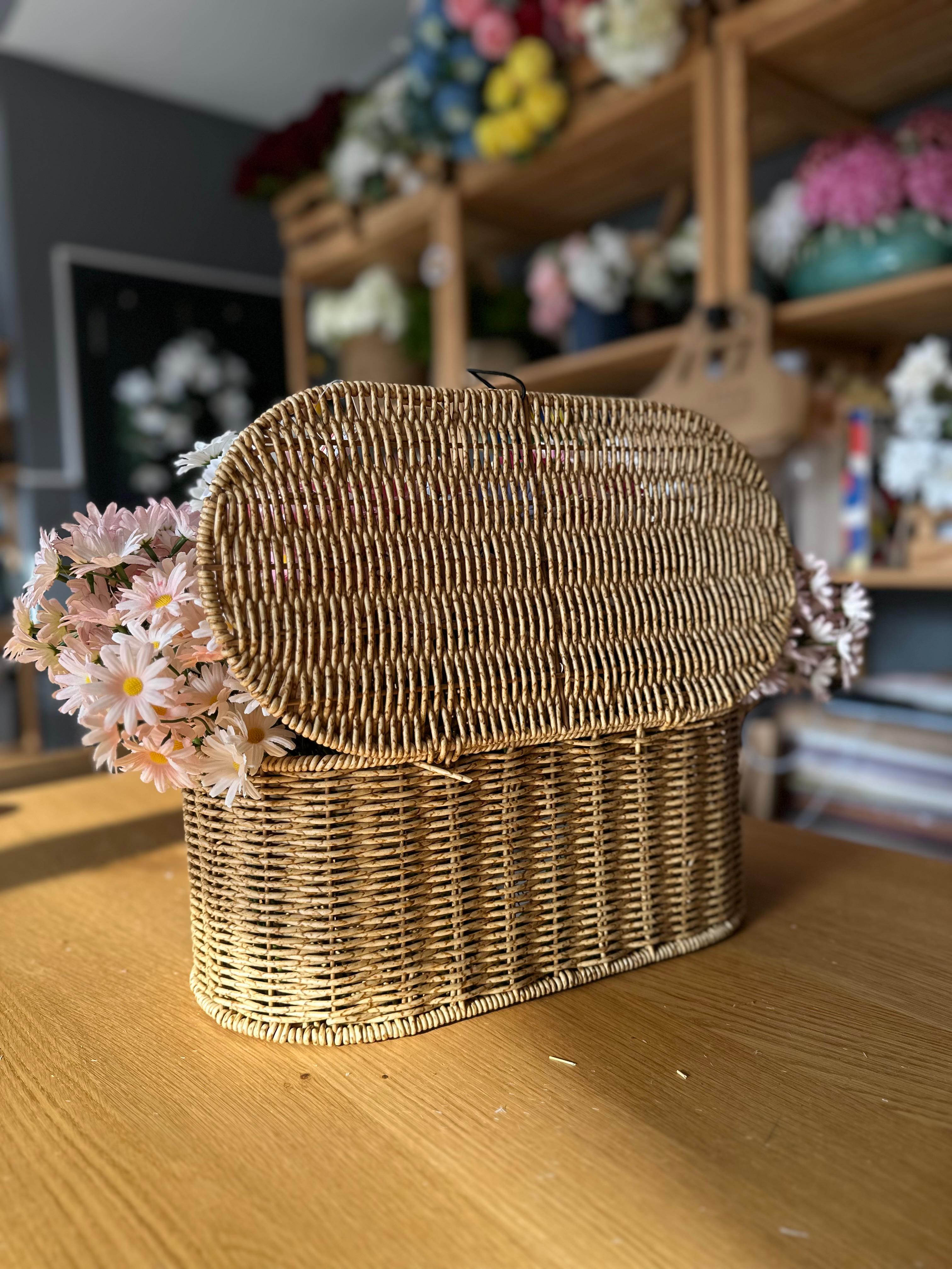 Renkli Papatya Sepeti | Büyük boy