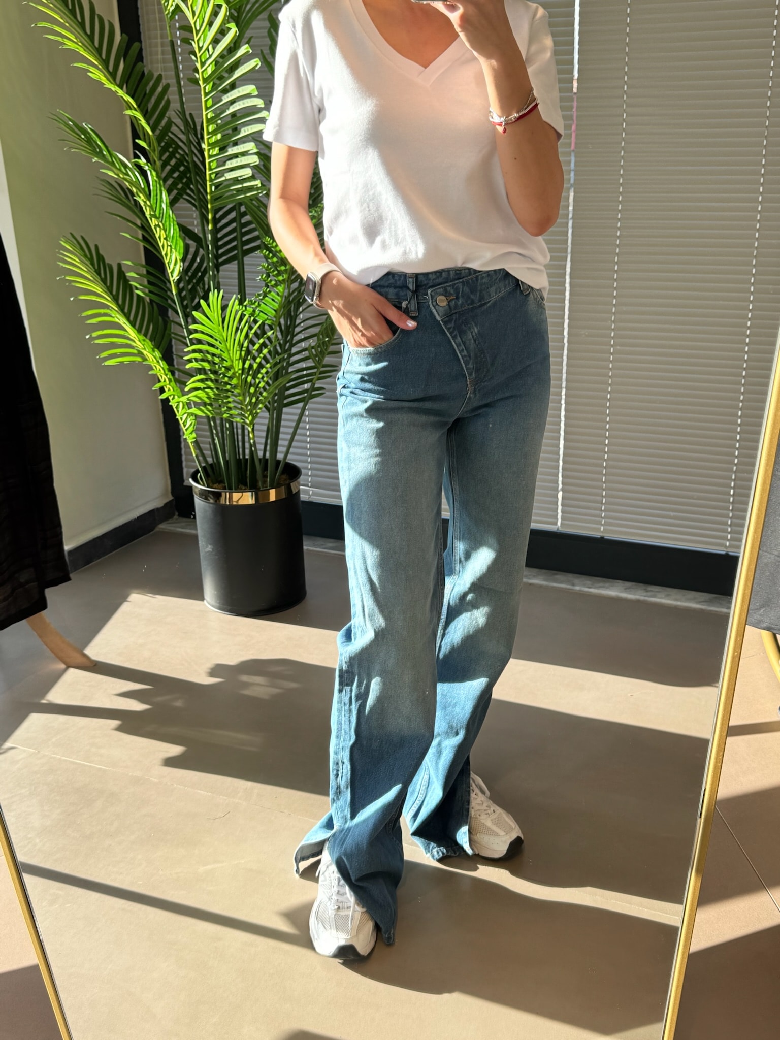 Asimetrik Kemer Jean