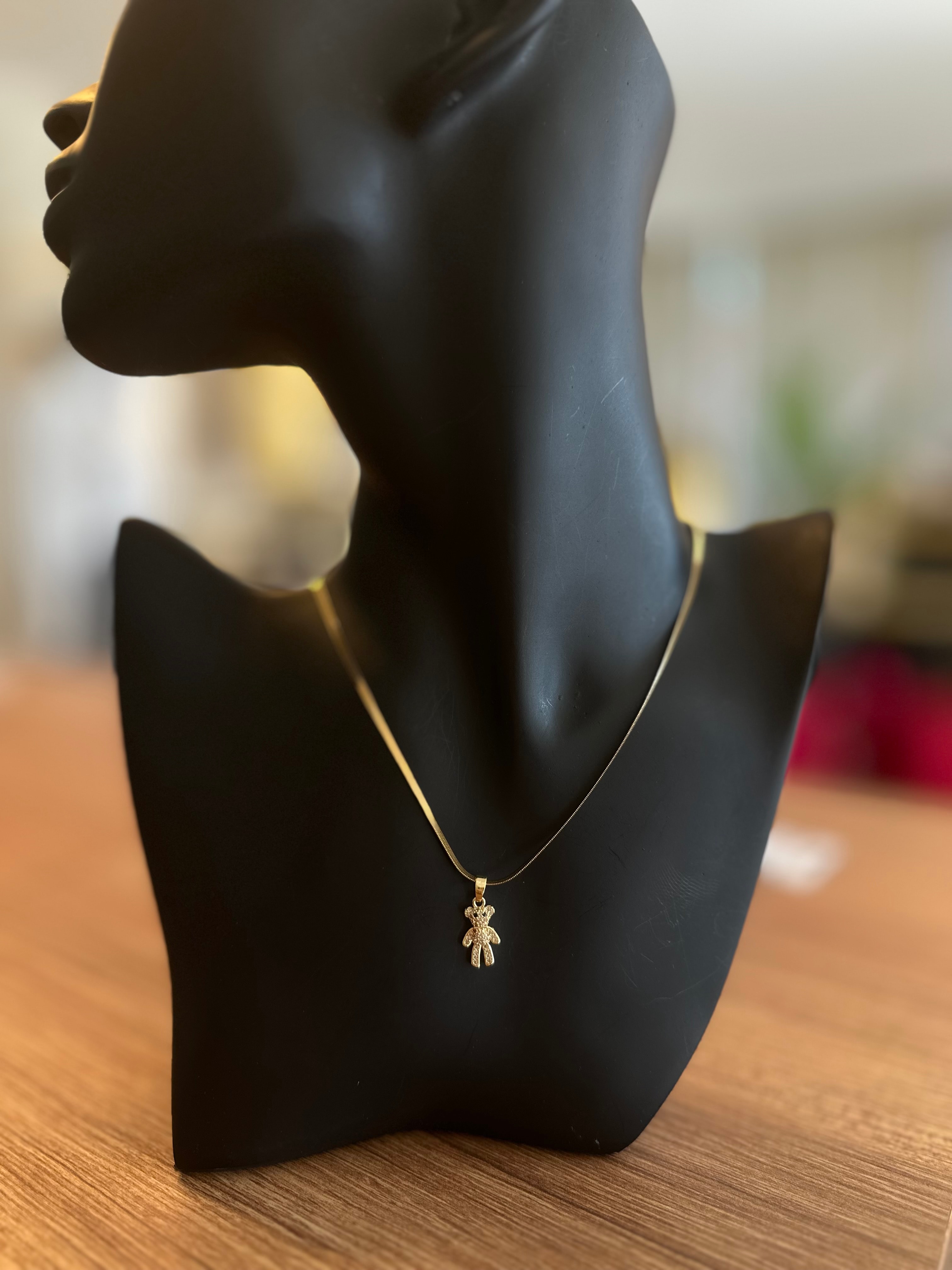 Ayıcık Kolye Çelik