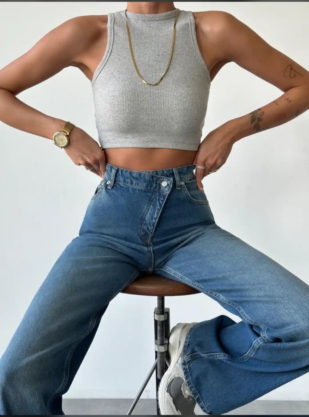 Asimetrik Kemer Jean