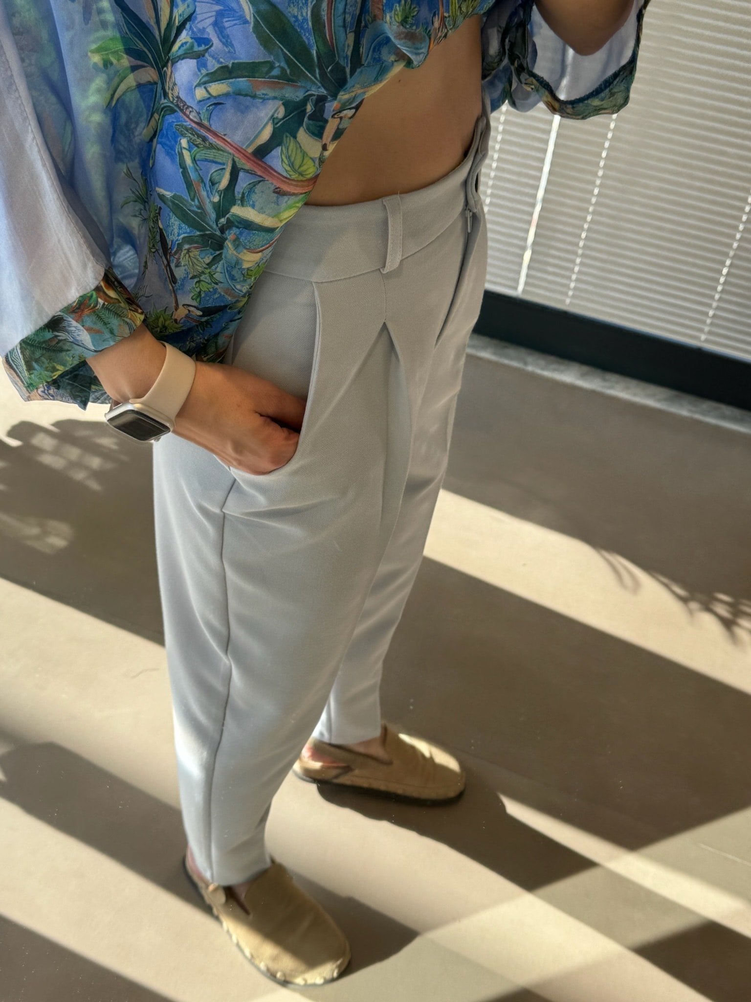 Orijinal Marka Havuç Kesim Kumaş Pantolon|Zr