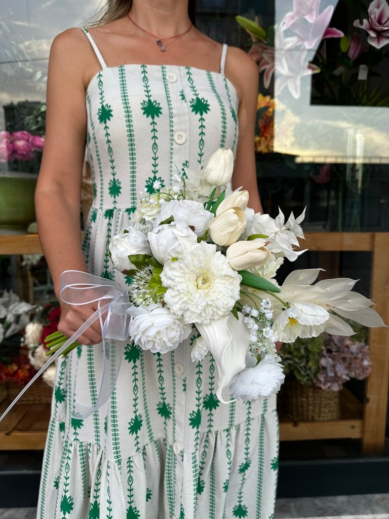 Kasımpatı & Lale Mix Gelin Çiçeği | Açıklamayı Okuyunuz