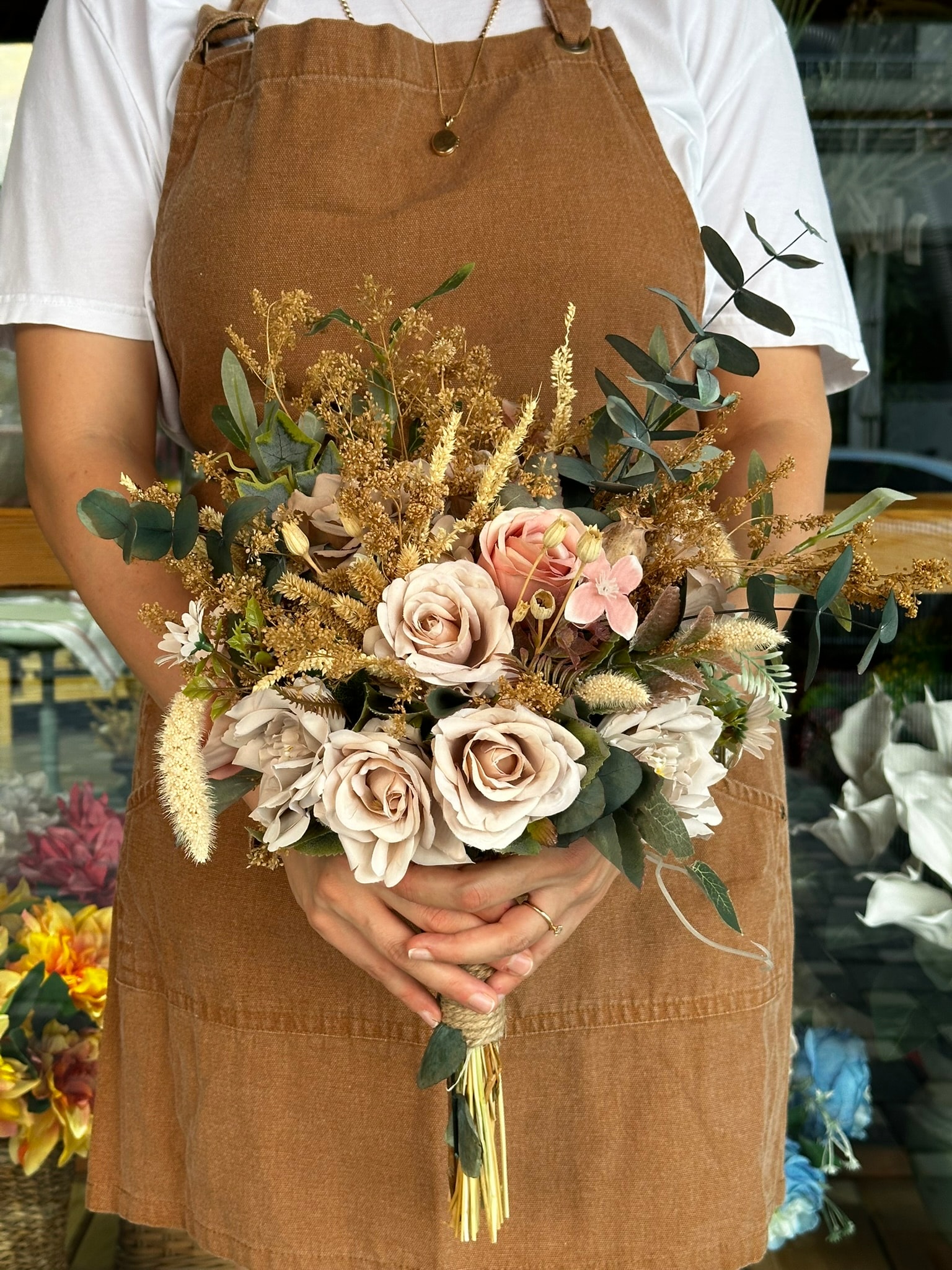 Kuru Çiçek & Gül Gelin Çiçeği | Açıklamayı Okuyunuz