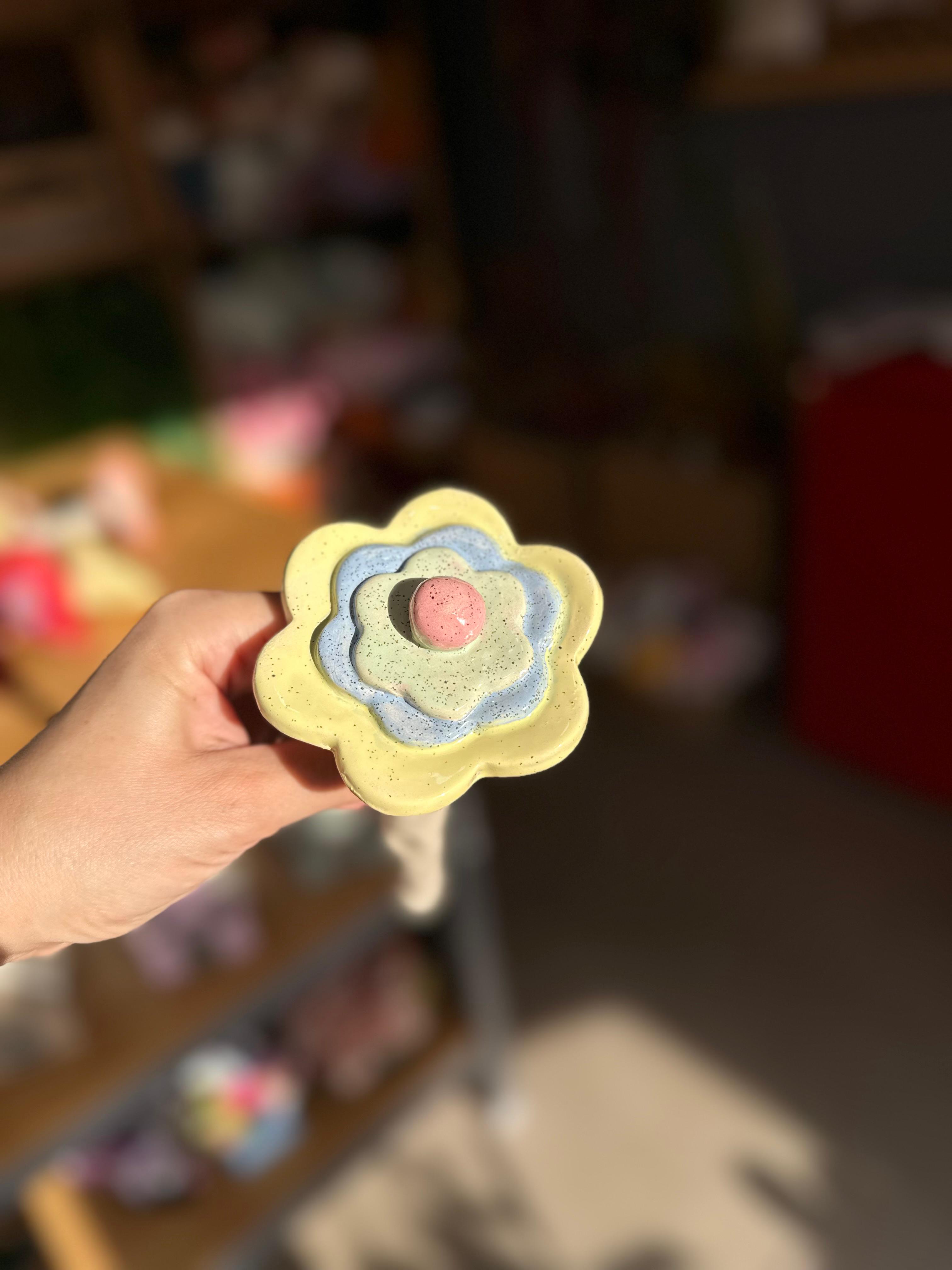 Hand Made | Seramik Çiçek | Orta boy