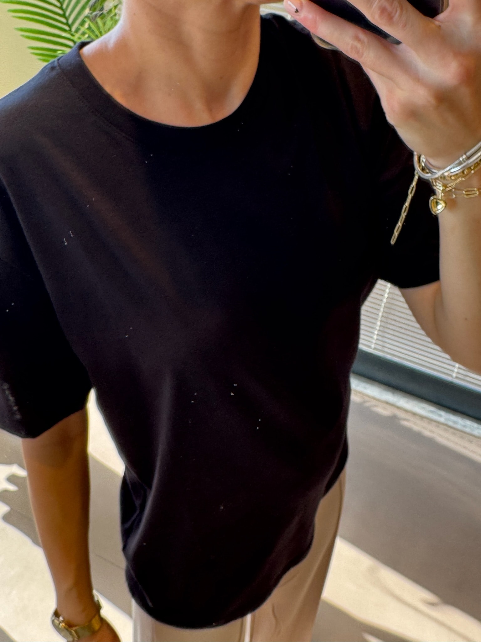 Orijinal Marka Düz Basic Tshirt-Siyah