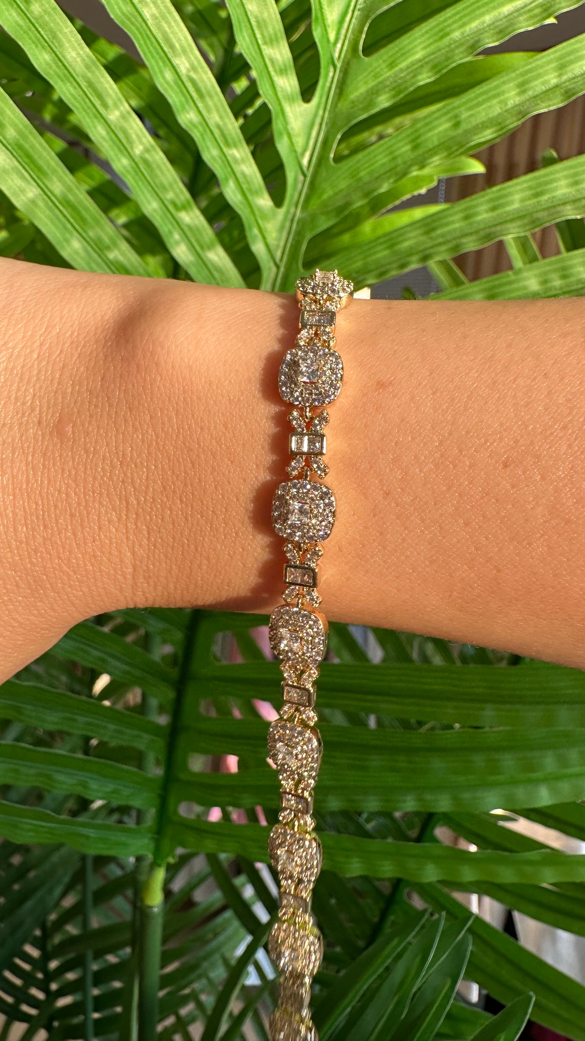 Xupıng Baget İşleme Taş -Gold