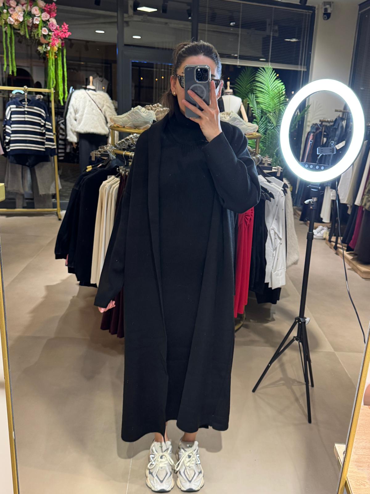 Elbise Hırka Takım Çelik triko