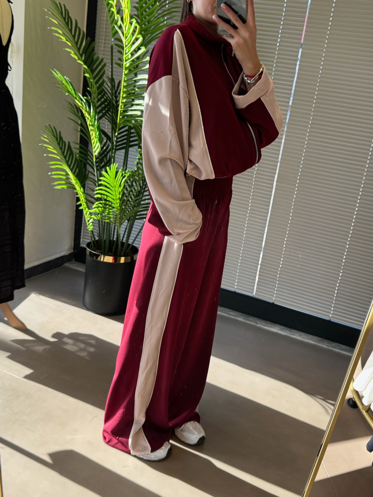 Premium Orijinal Marka Modal Eşofman Takımı Bordo