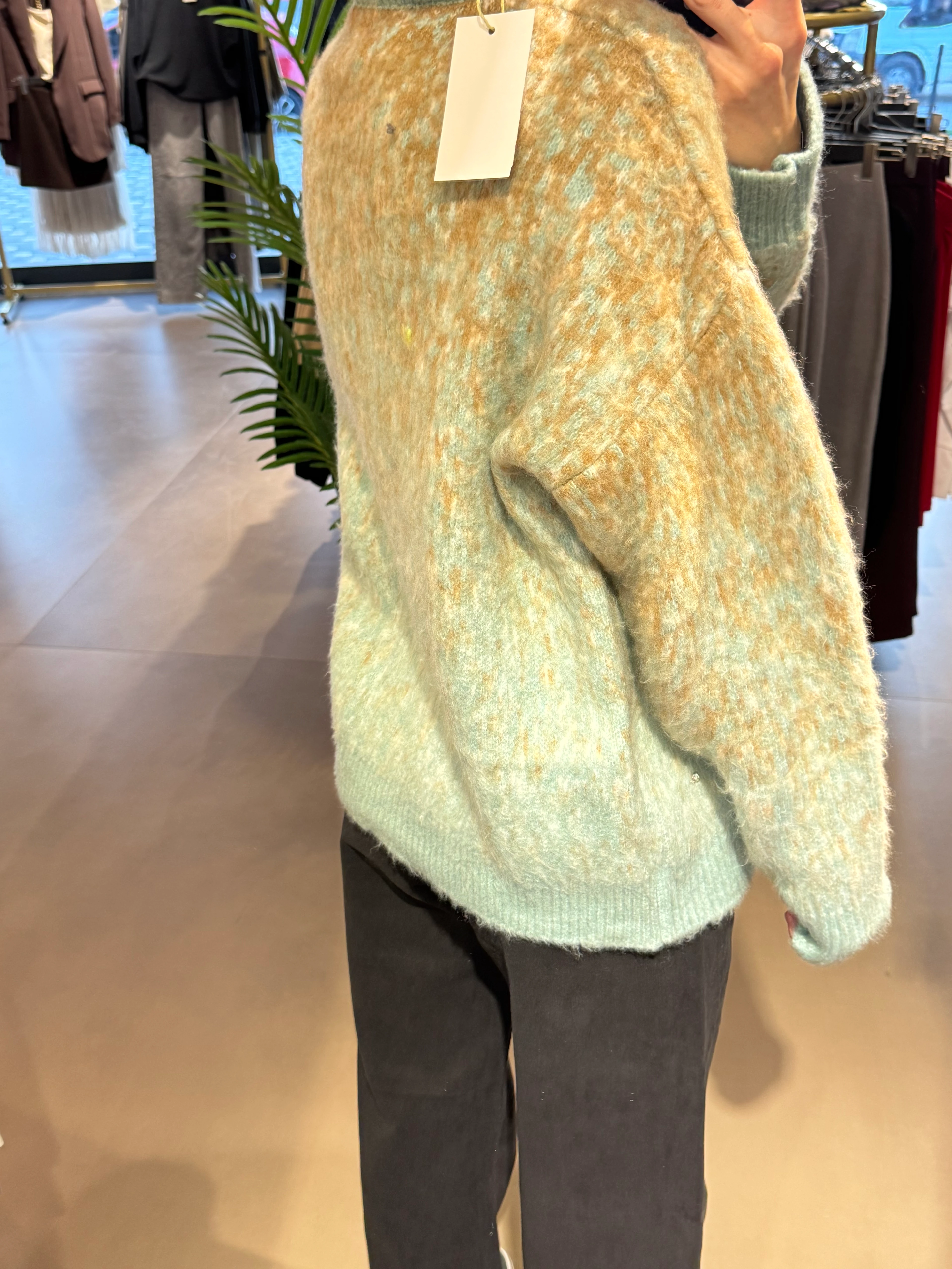 Orijinal Marka Yün Taş Detaylı Kazak pkyl