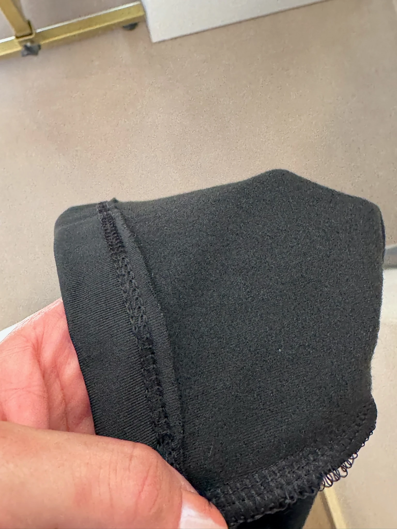 Hige Rise Orijinal Marka İnce Şardonlu İspanyol Tayt-Siyah