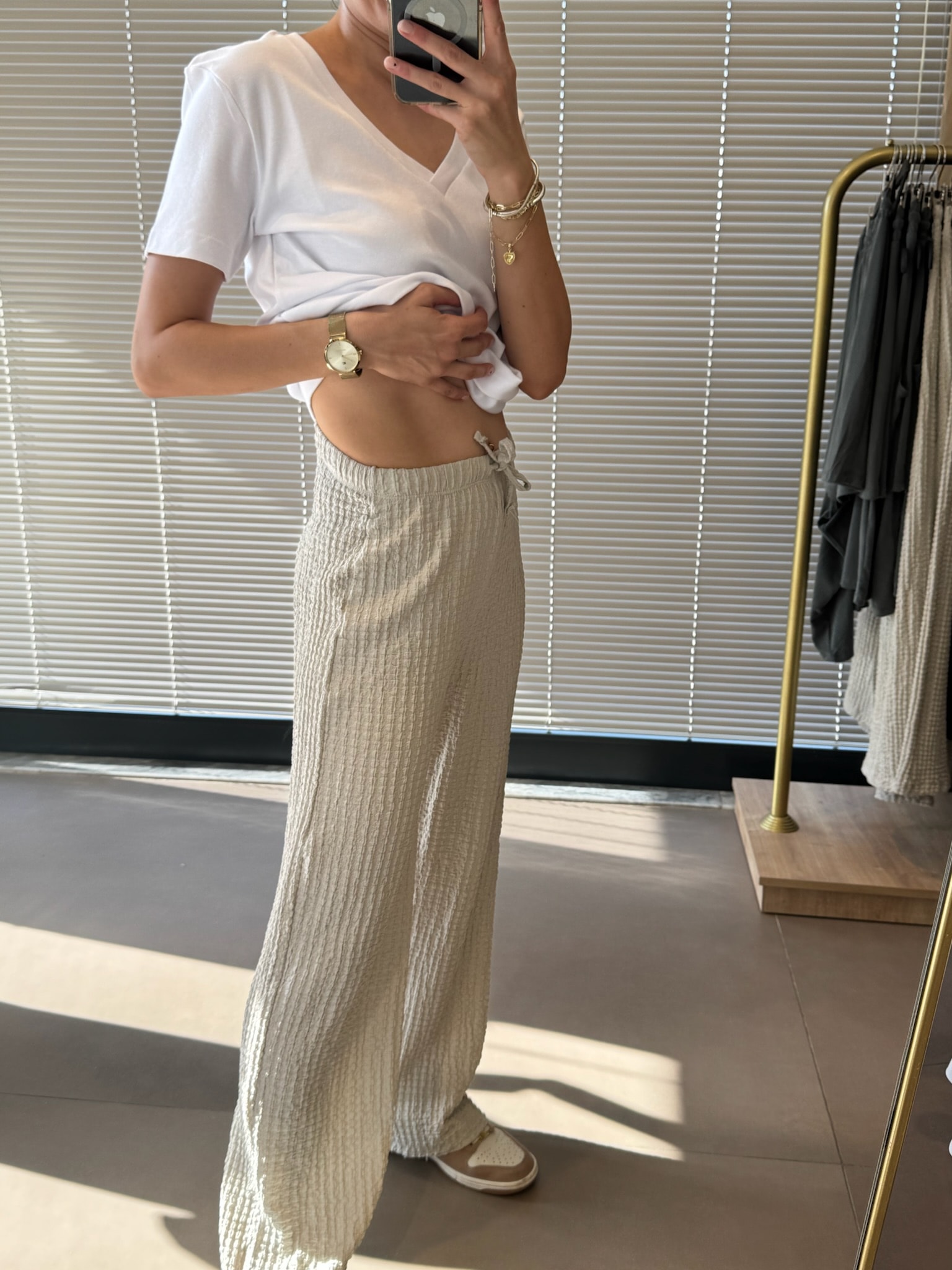 Orijinal Marka Bubble Pantolon-Taş