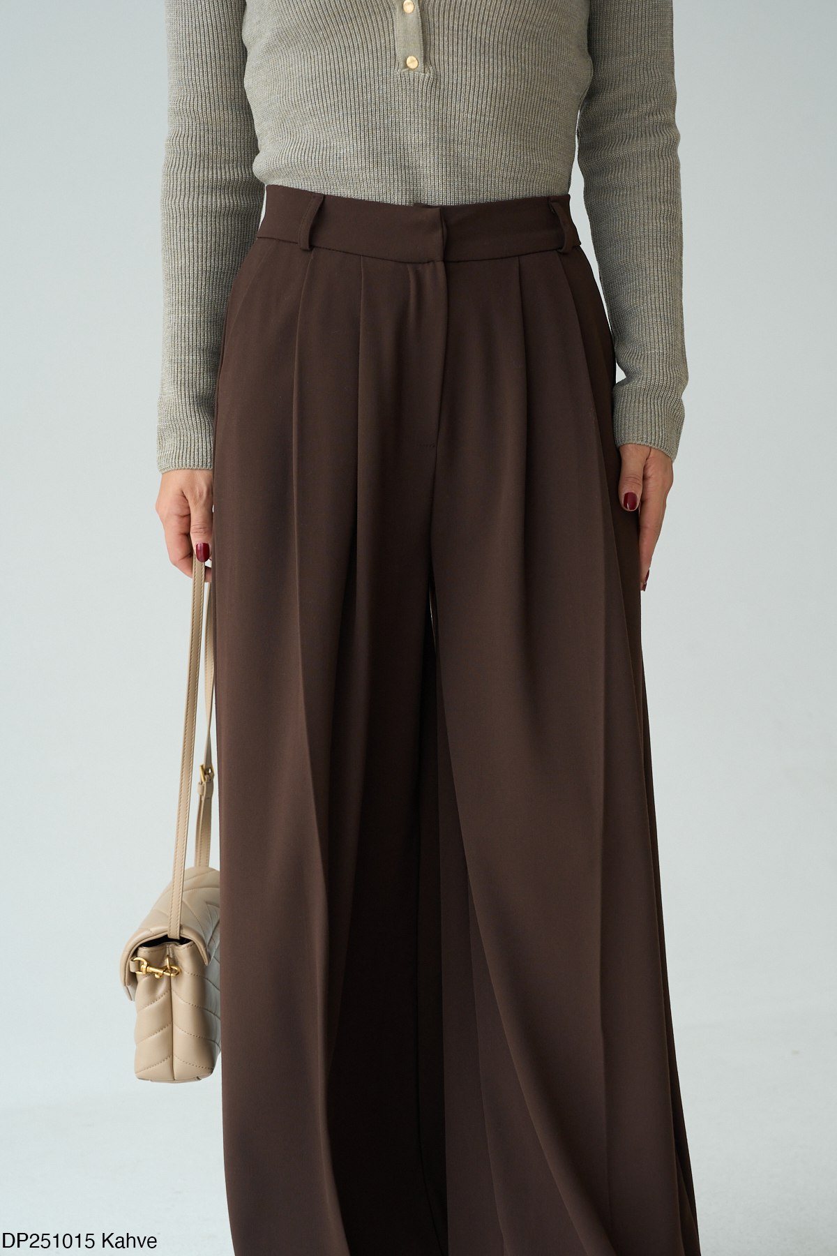 Palozzo Pantolon-Kahve