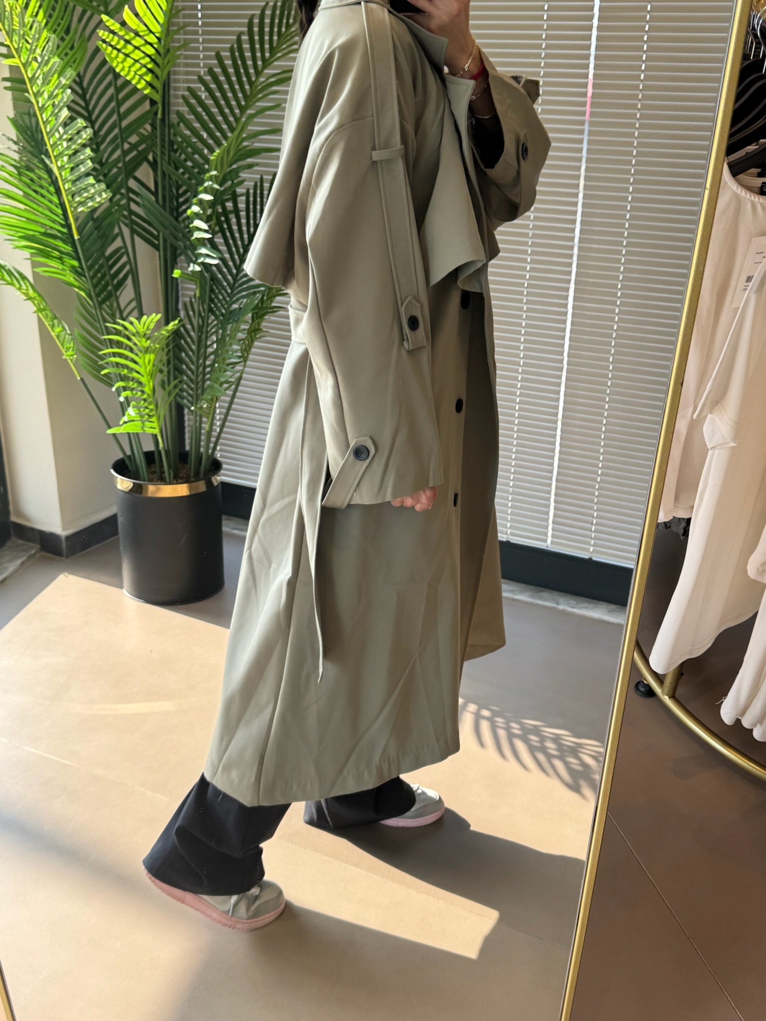 Oversize Trençkot-Premıum Collection