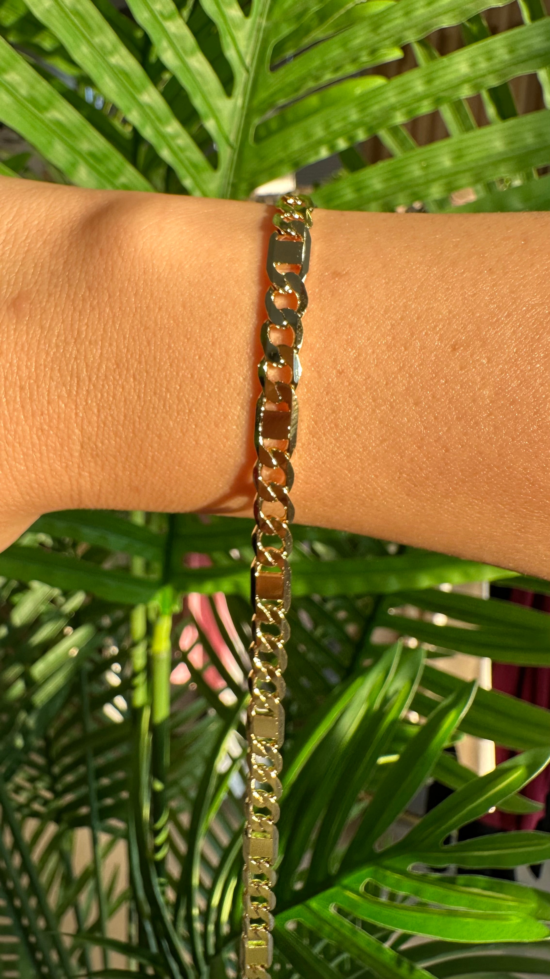 Xupıng Ezme Pul Detay Zincir-Gold