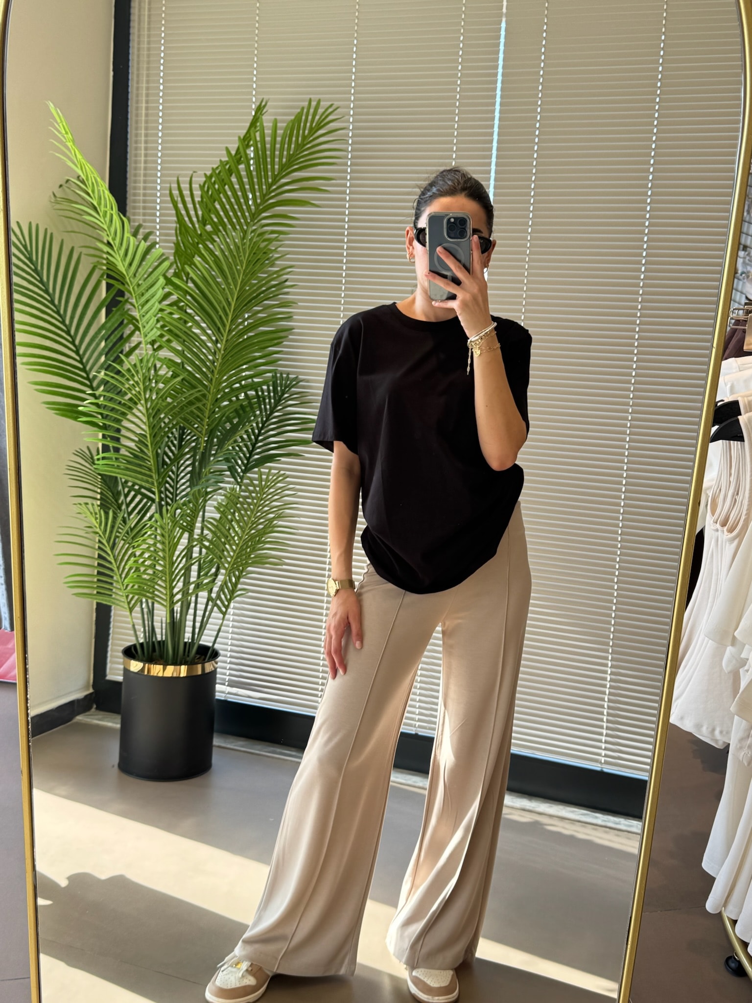 Orijinal Marka Düz Basic Tshirt-Siyah