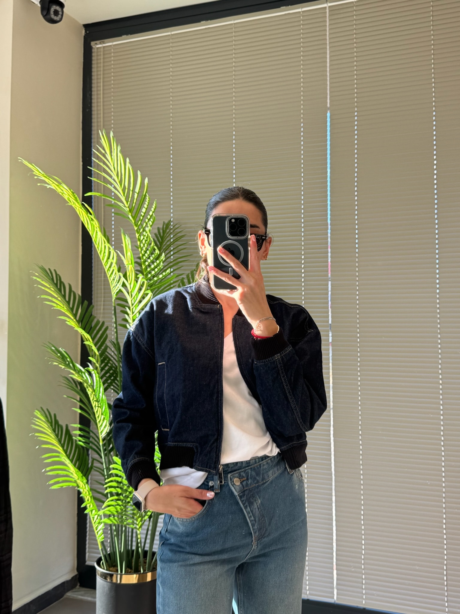 Orijinal Ürün|Kesik Etiket Kot Ceket