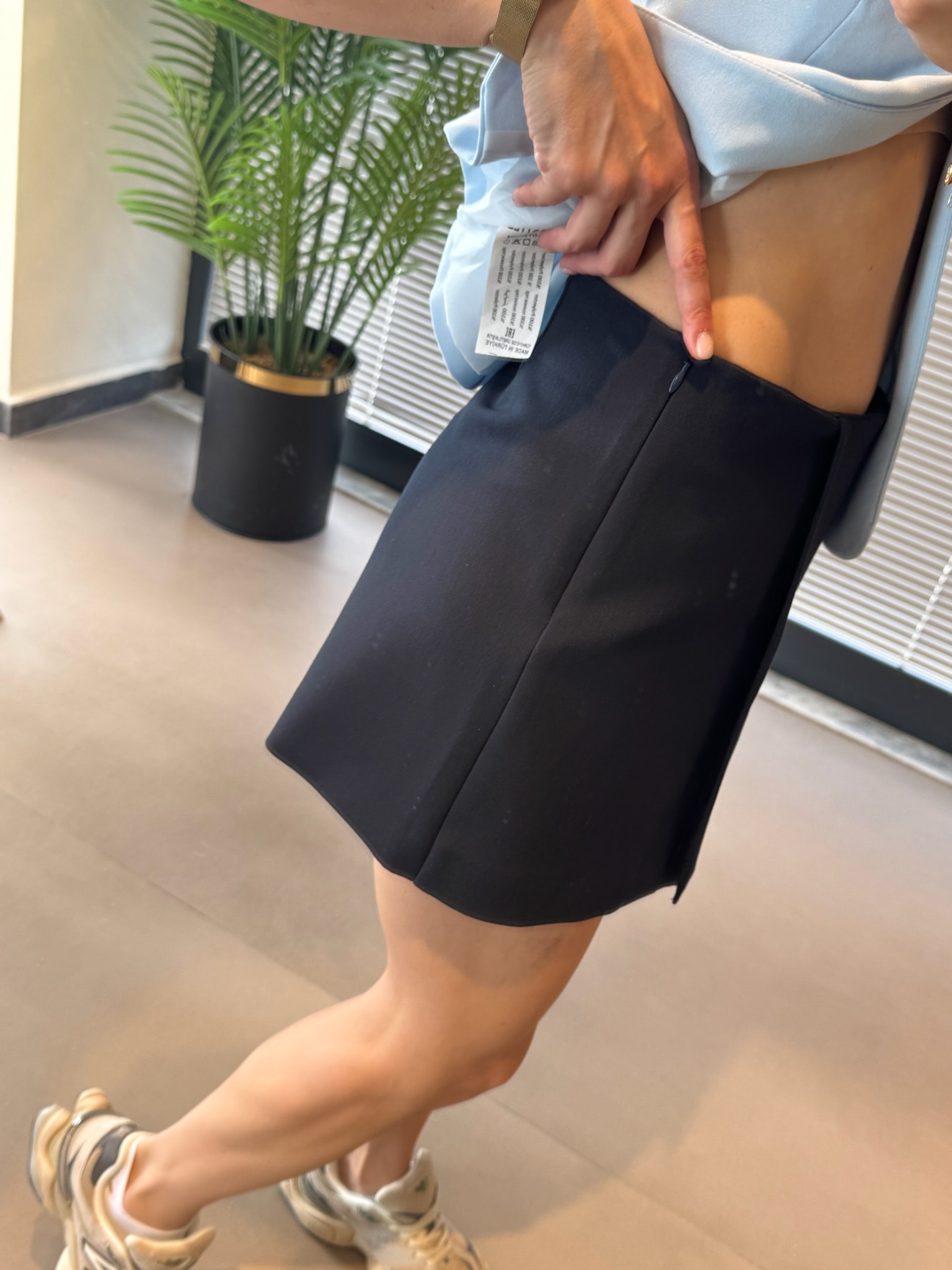 Orijinal Marka Kumaş Şort Etek