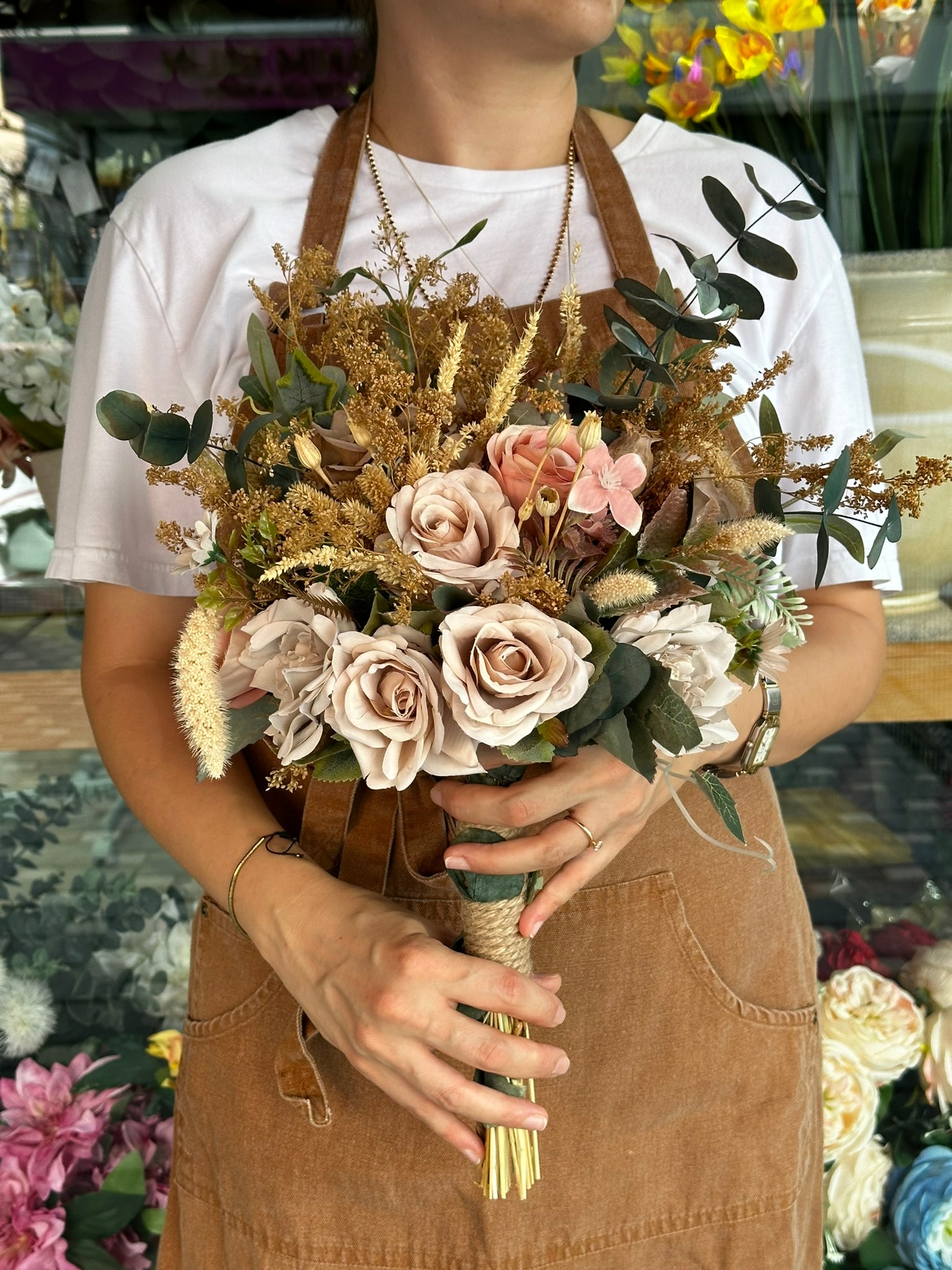 Kuru Çiçek & Gül Gelin Çiçeği | Açıklamayı Okuyunuz