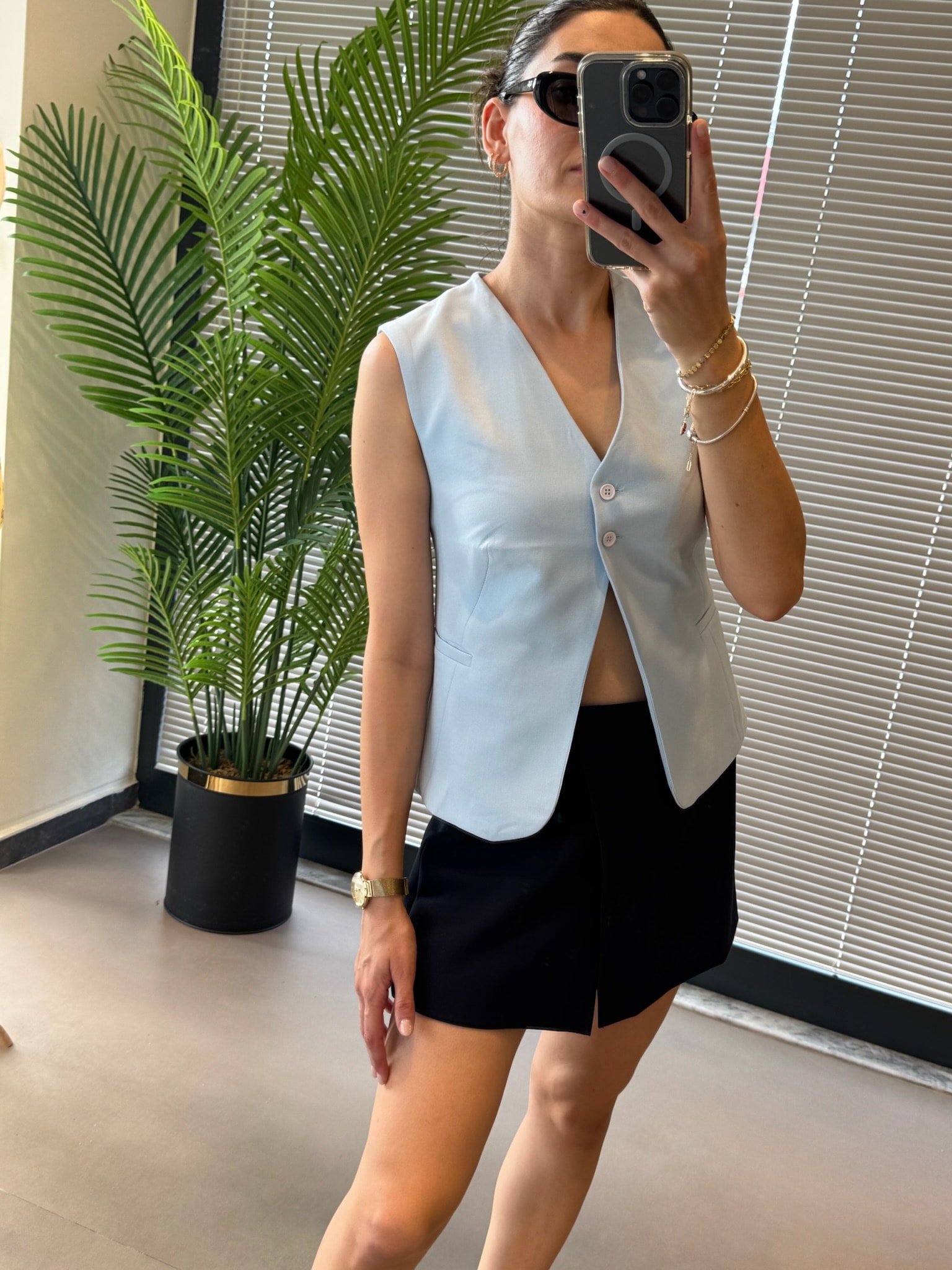 Orijinal Marka Kumaş Şort Etek