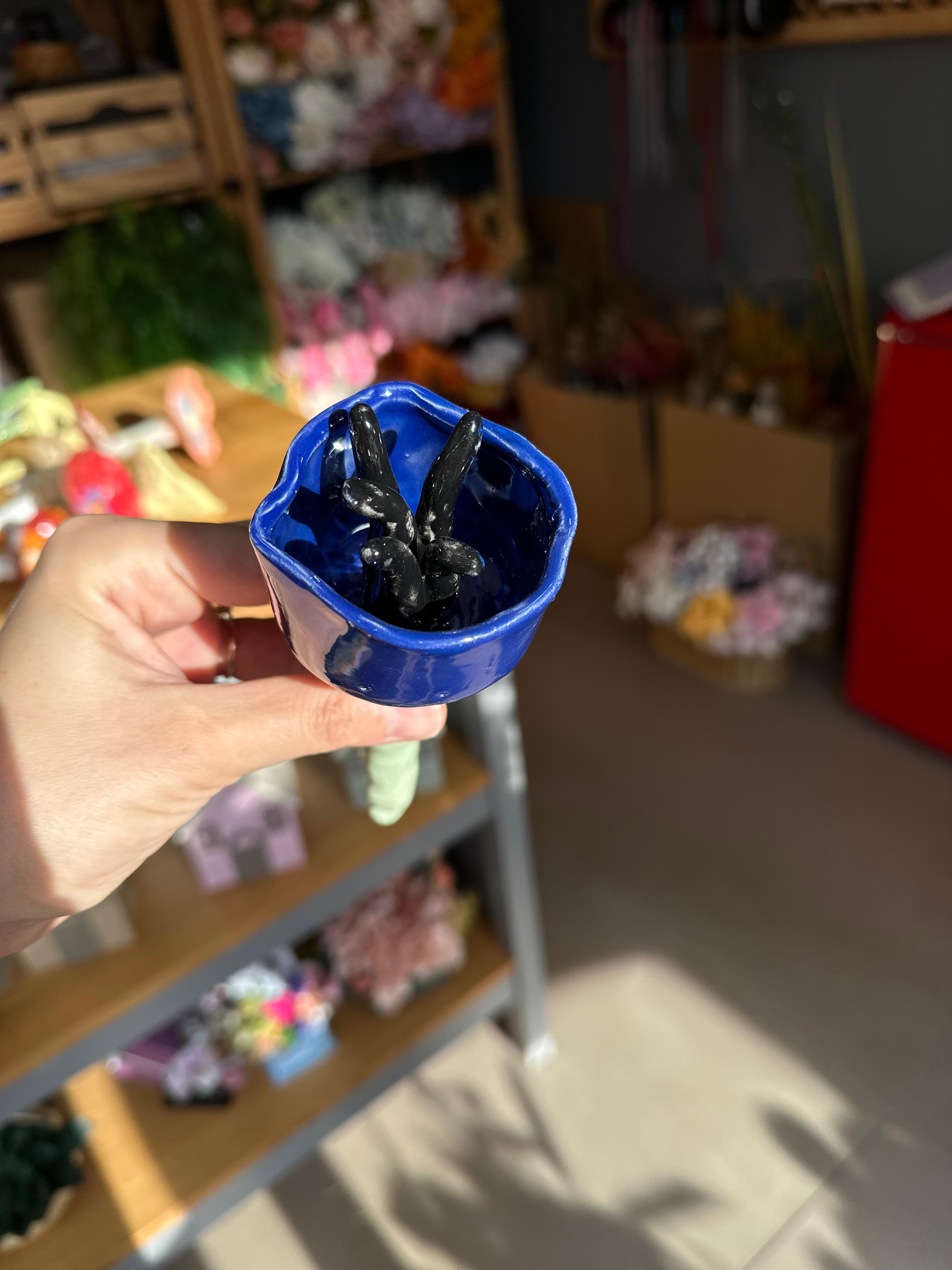 Hand Made | Seramik Çiçek | Orta boy