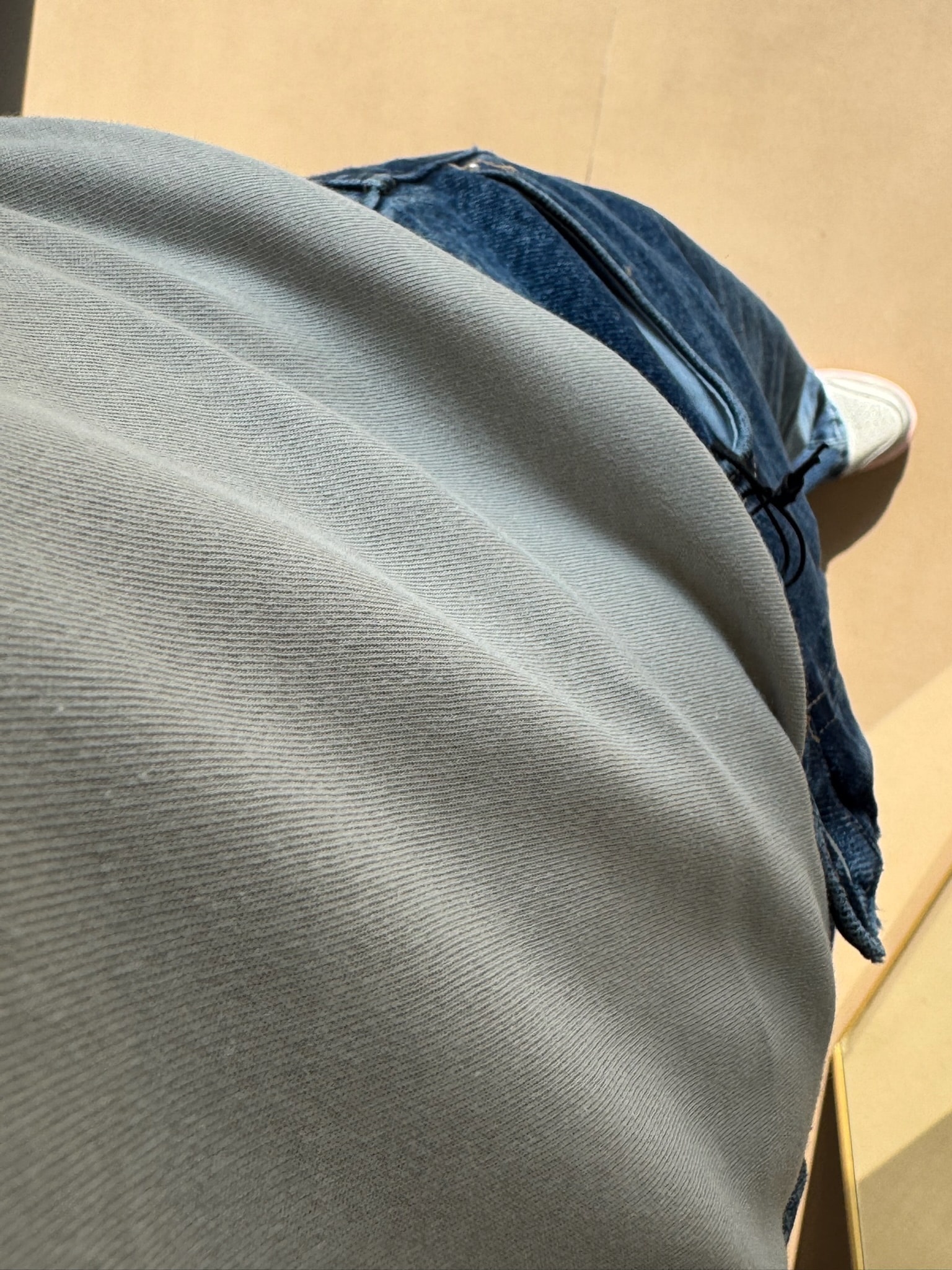 Orijinal Marka % 100 Pamuk Tshirt-Gri