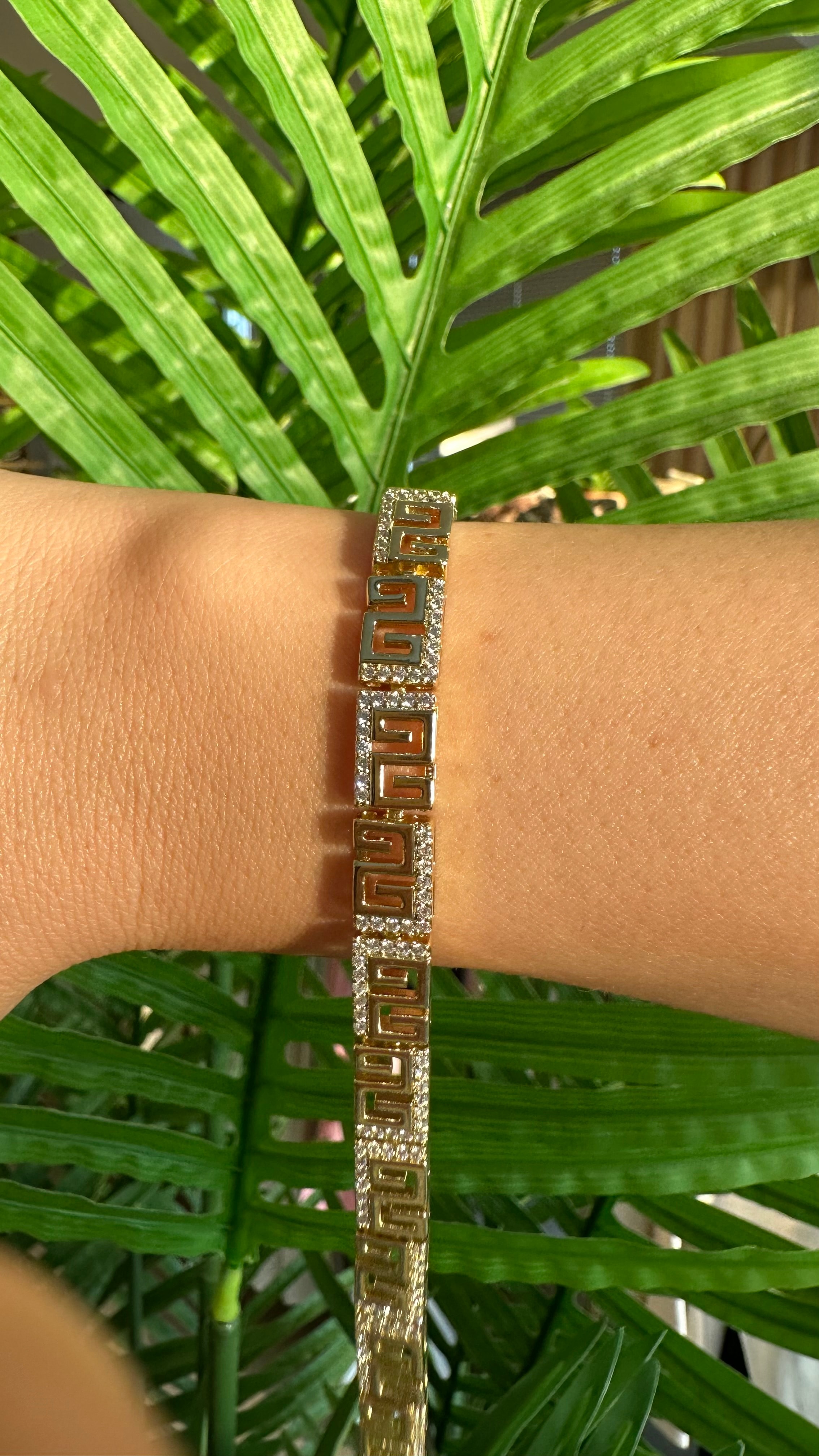 Xupıng Motif İşleme Taş Bileklik