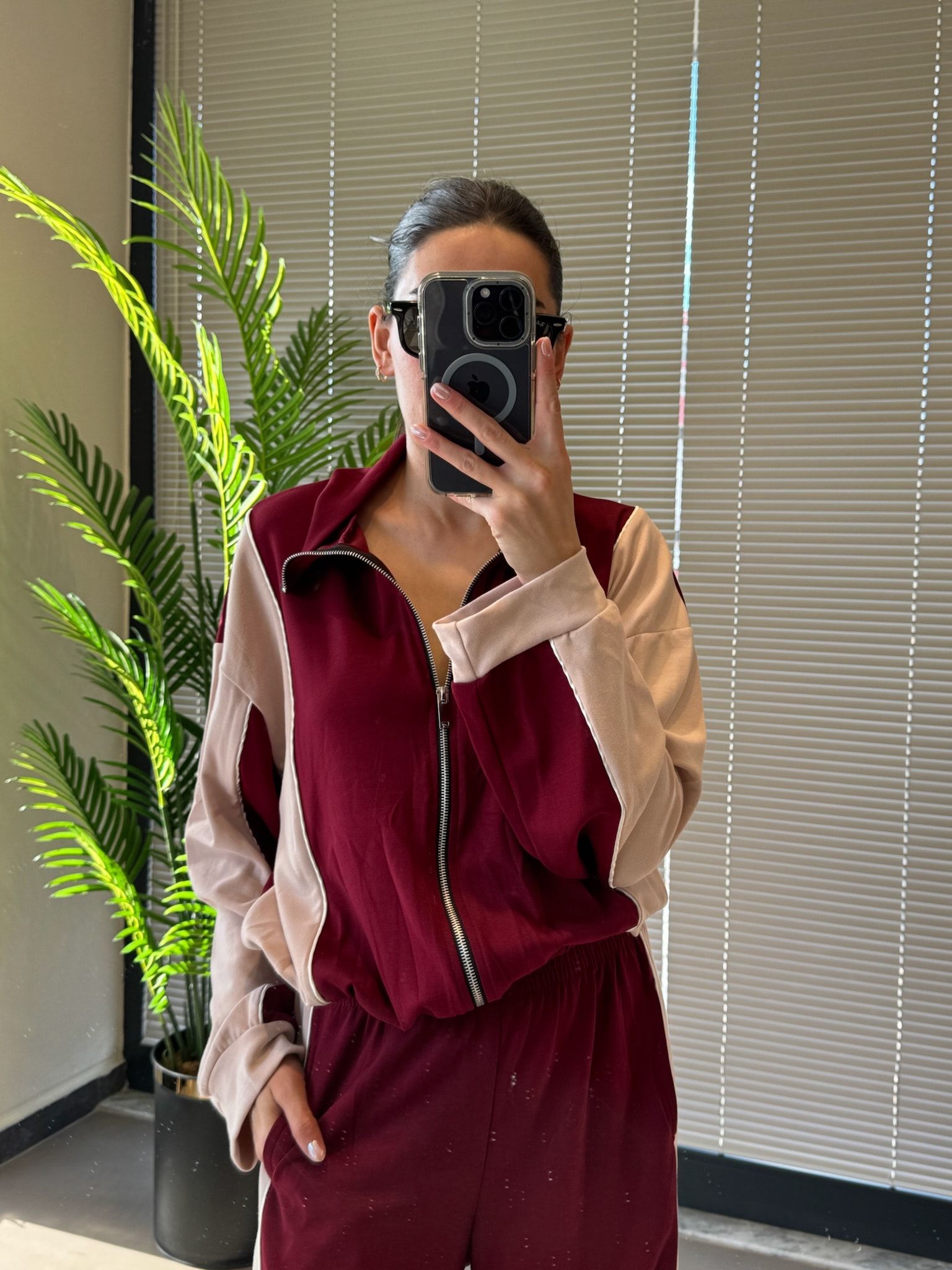 Premium Orijinal Marka Modal Eşofman Takımı Bordo