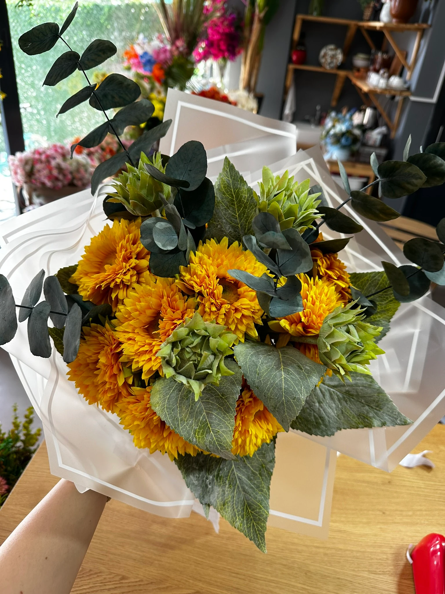 Premıum Kasımpatı Aranjmanı -M