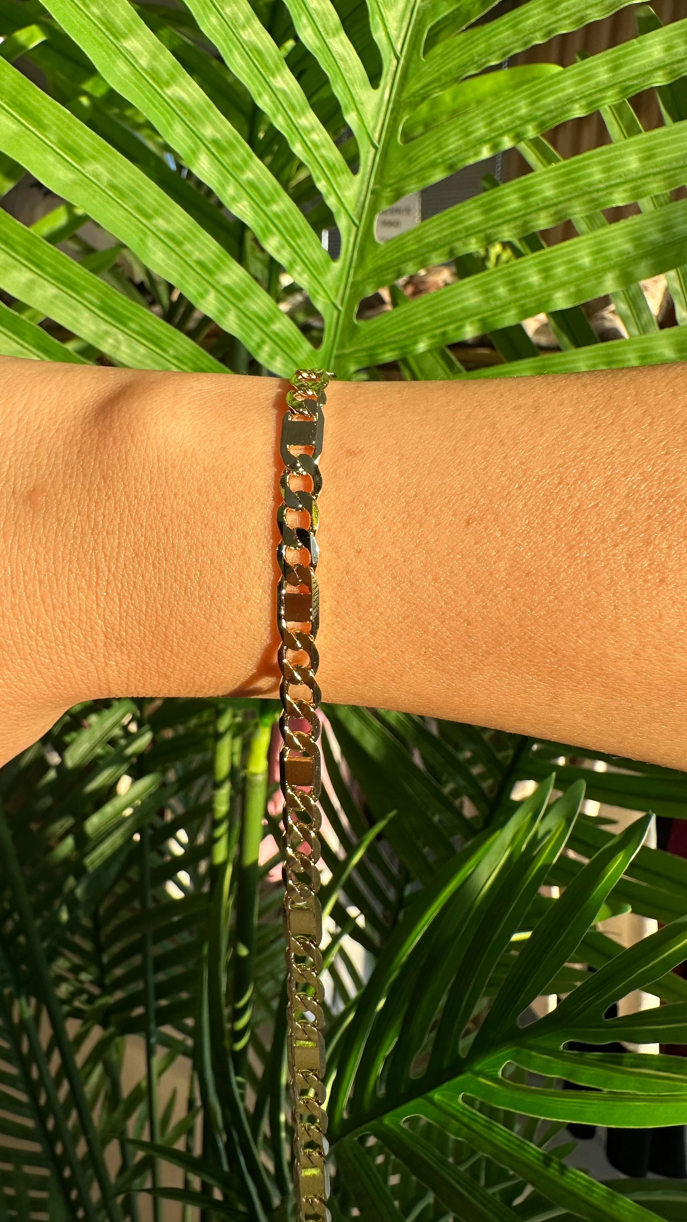 Xupıng Ezme Pul Detay Zincir-Gold