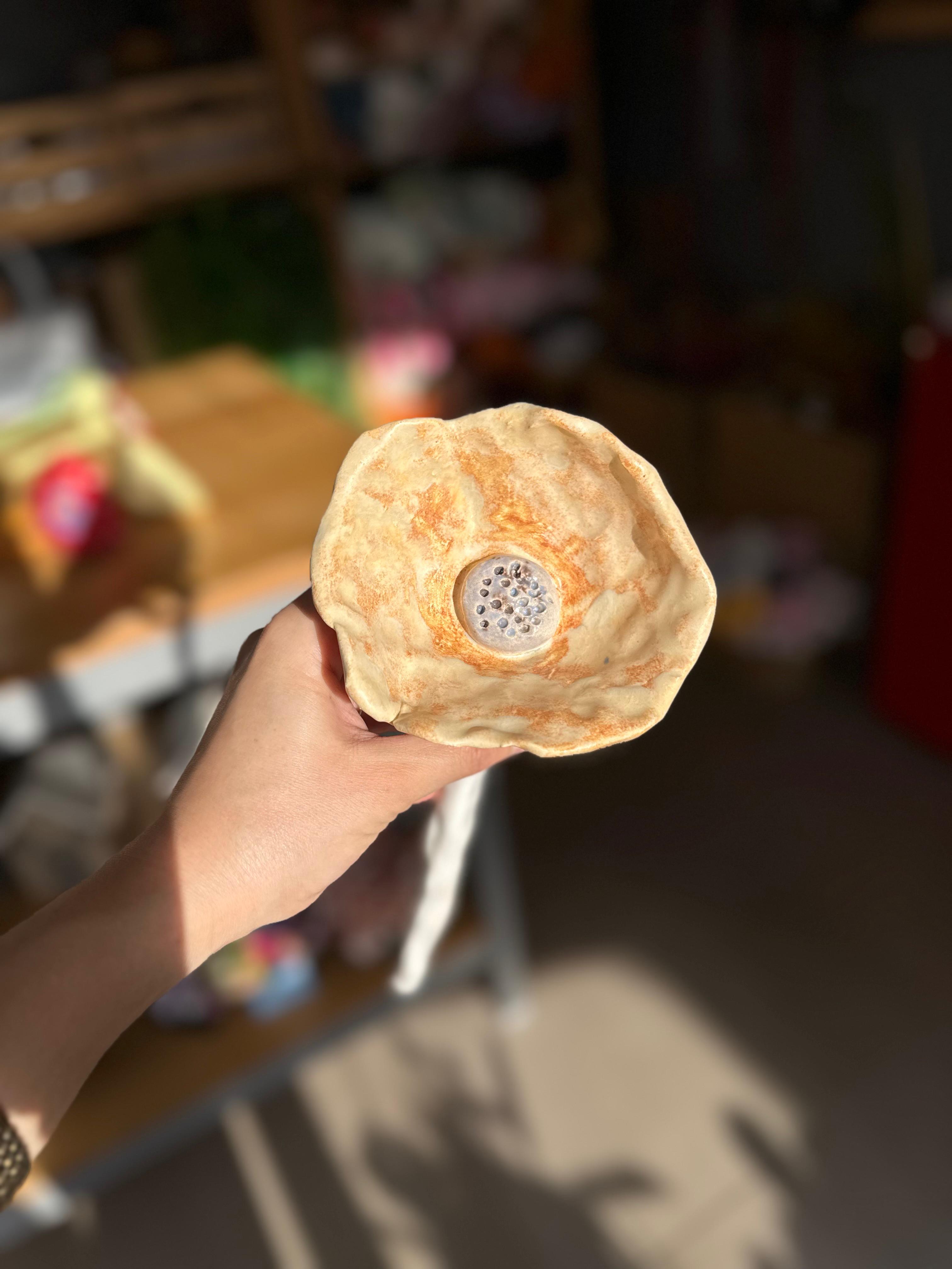 Hand Made | Seramik Çiçek |Büyük boy