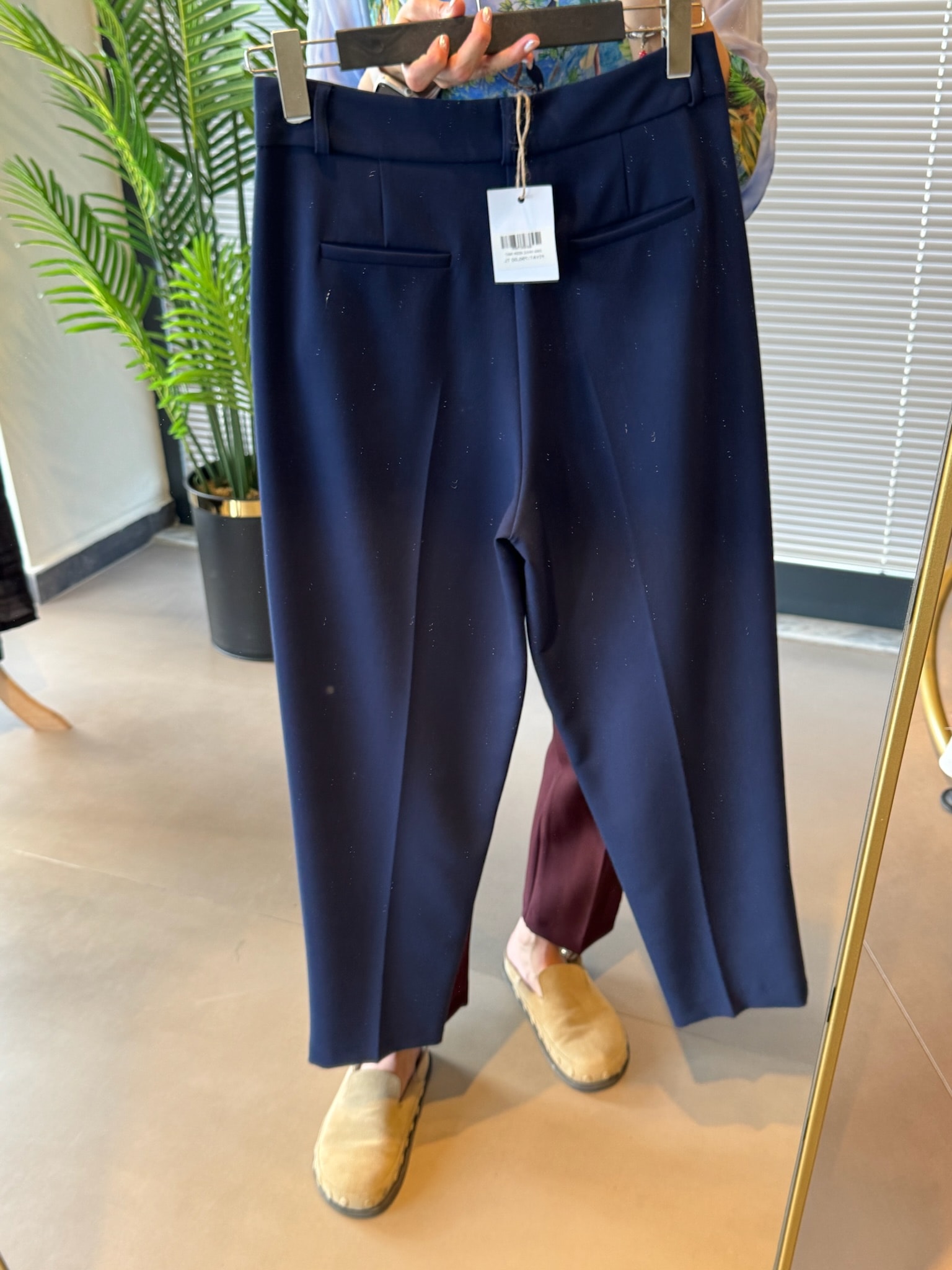 Orijinal Marka Havuç Kesim Kumaş Pantolon|Zr - Lacivert