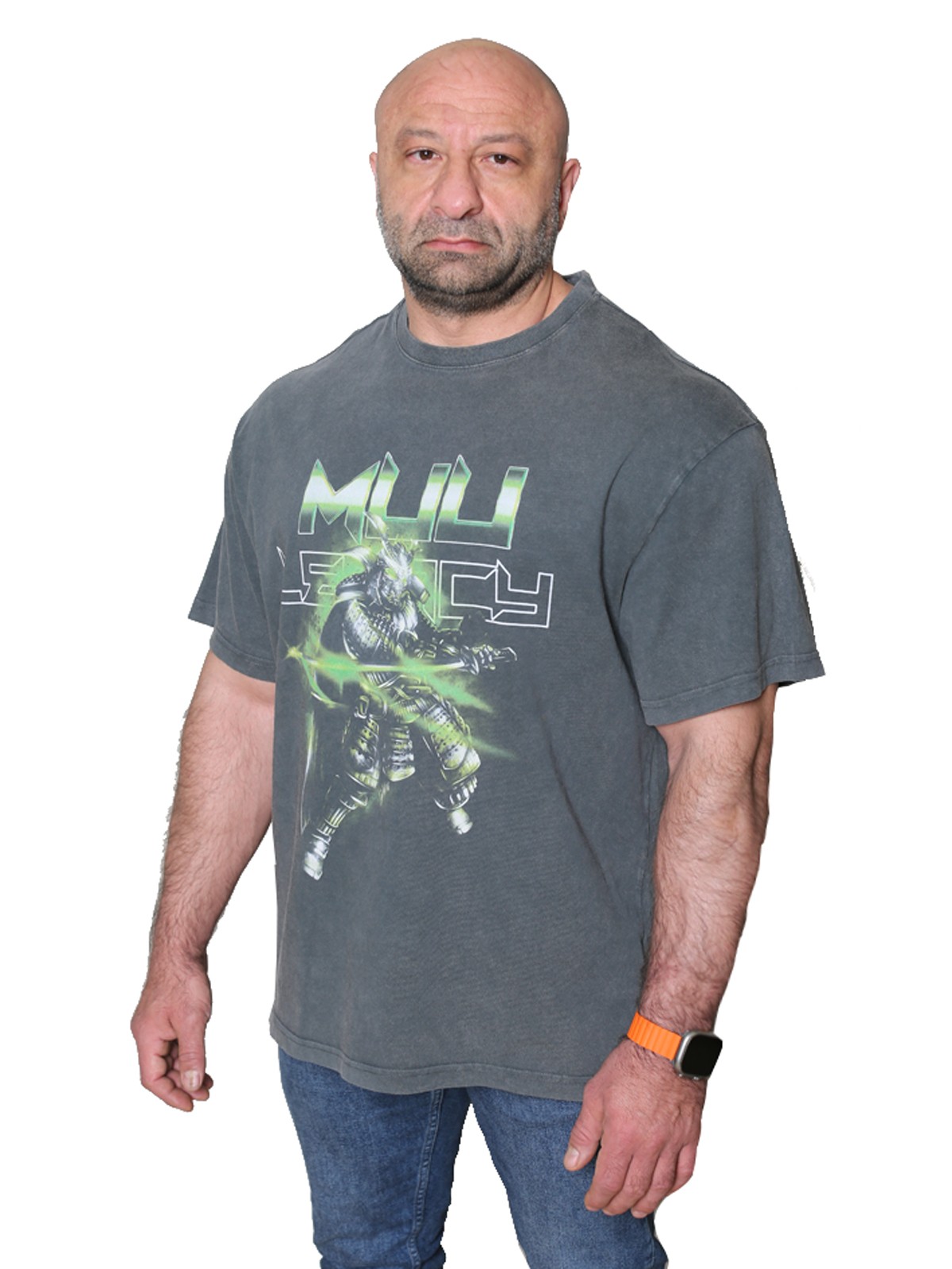 SAMURAI Oversized T-Shirt 100% Cotton Digital Print