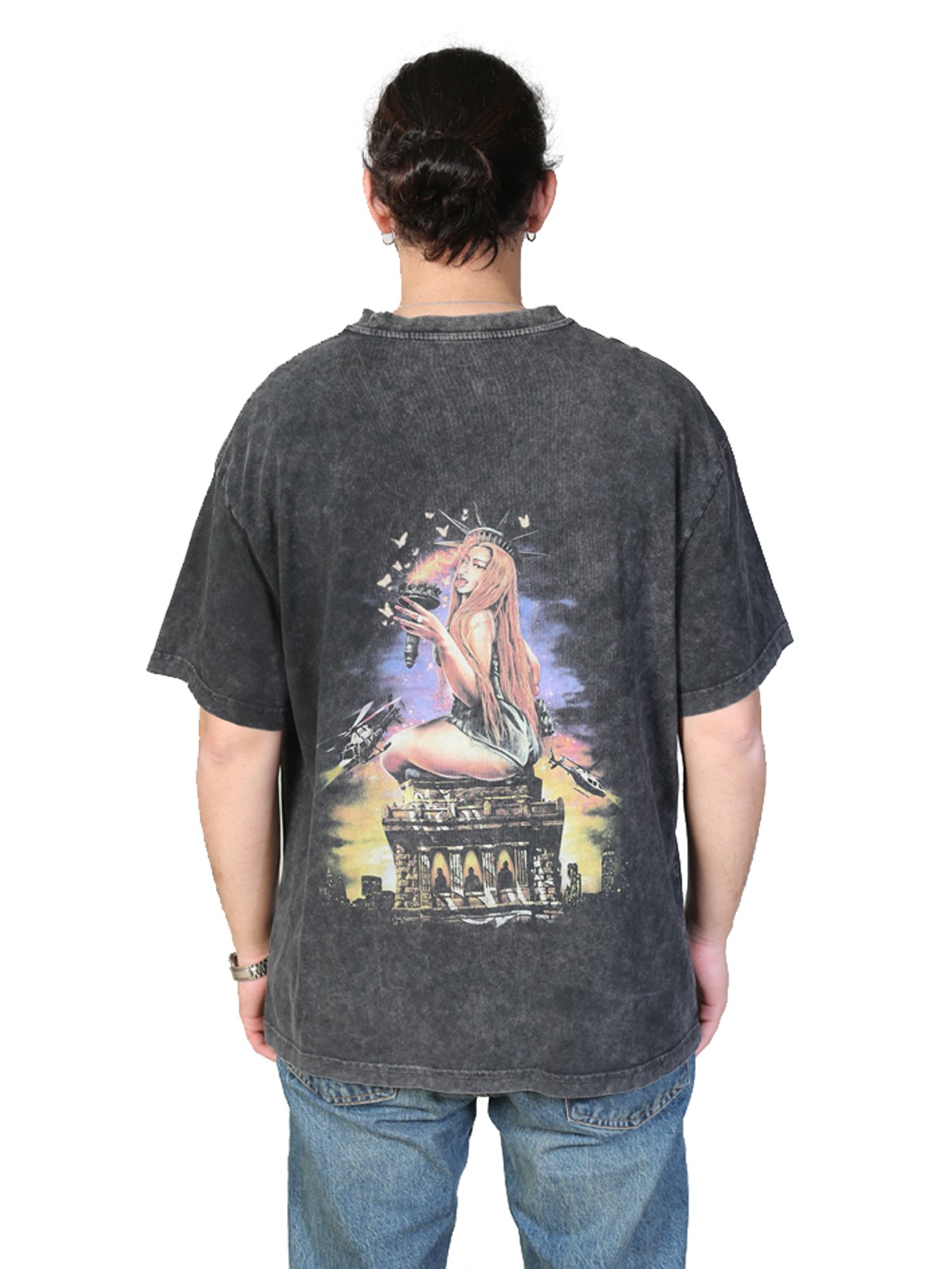 BEYONCE  Oversize T-Shirt %100 Pamuk Dijital Baskılı