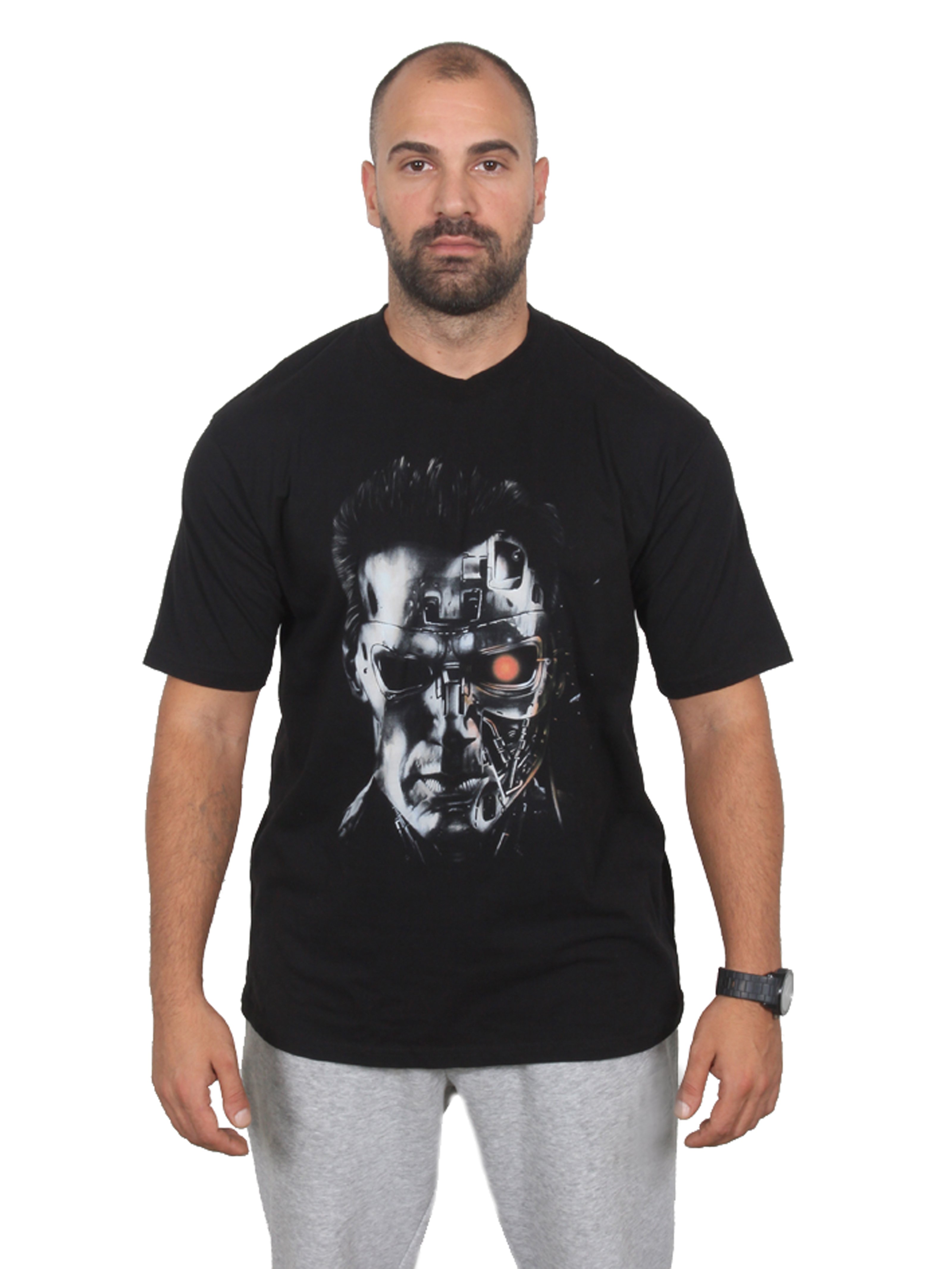 THE TERMINATOR Oversize T-Shirt %100 Pamuk Dijital Baskılı