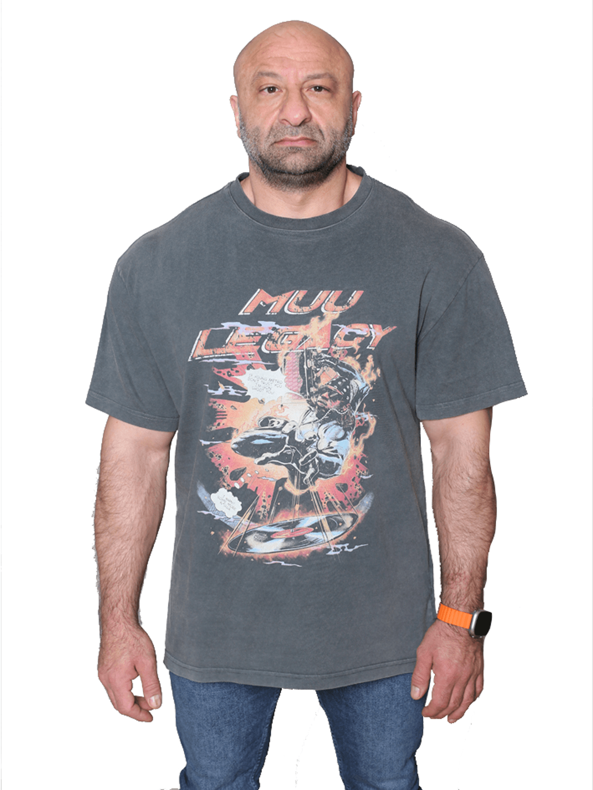 METRO BUMING Oversize T-Shirt %100 Pamuk Dijital Baskılı