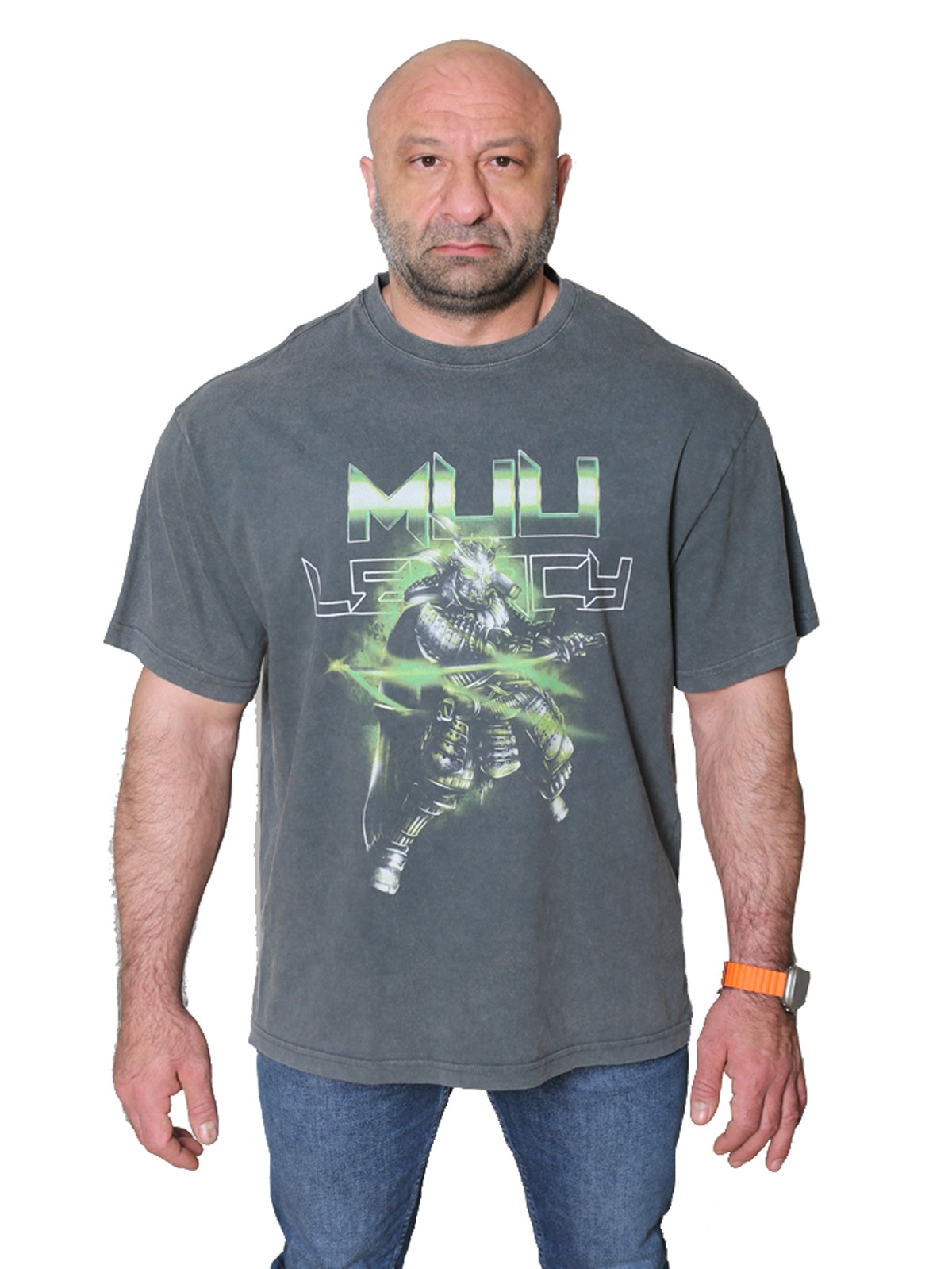 SAMURAI Oversize T-Shirt %100 Pamuk Dijital Baskılı