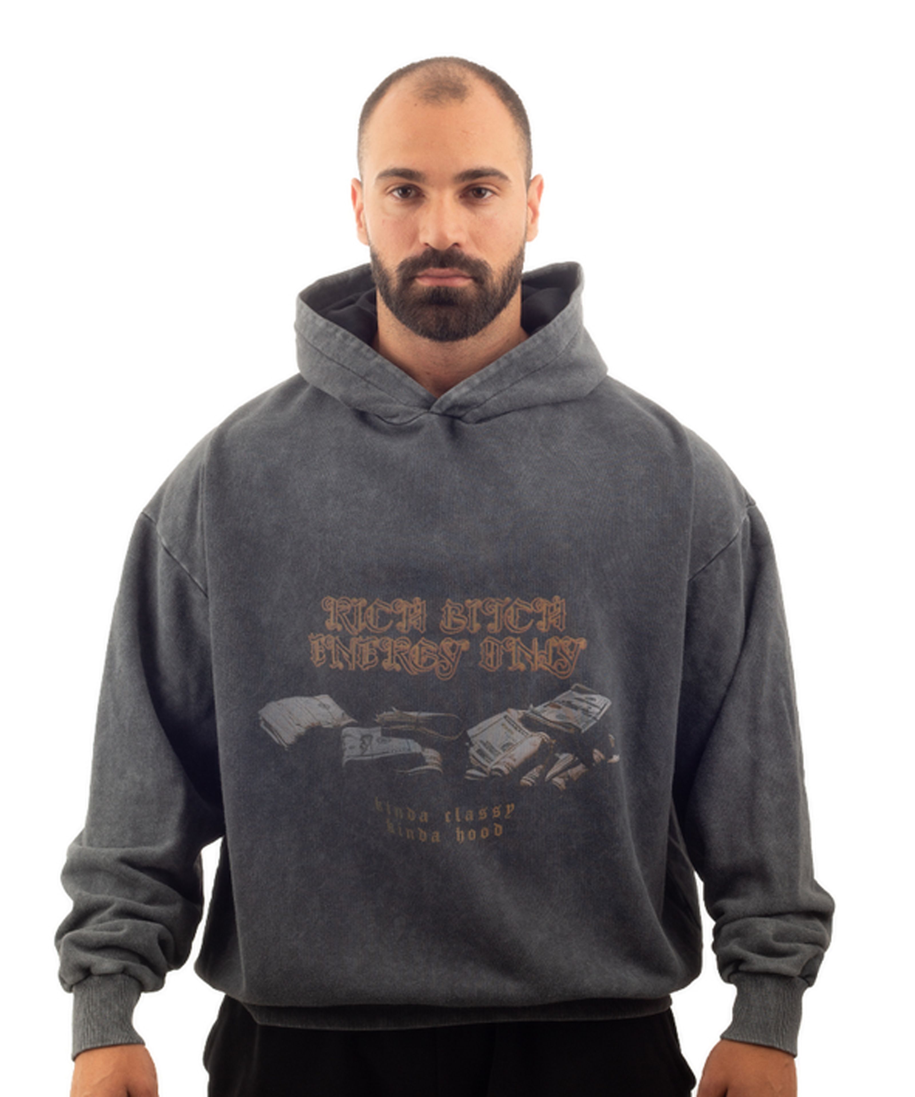 MONEY Oversize Sweatshirt %100 Pamuk Dijital Baskılı